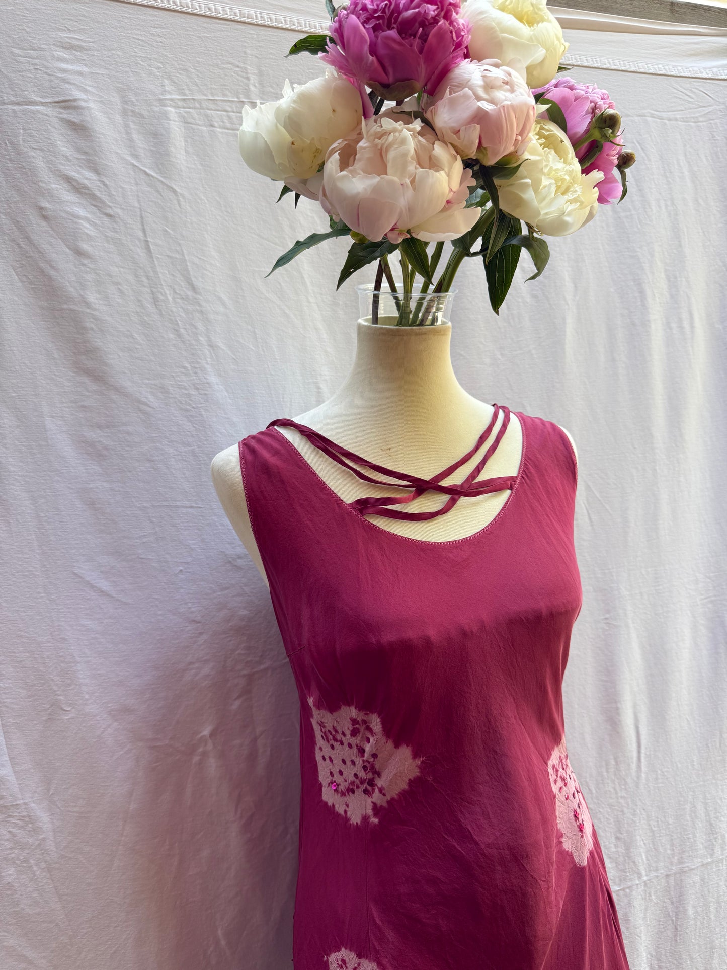 90s Italian Silk Maxi, large
