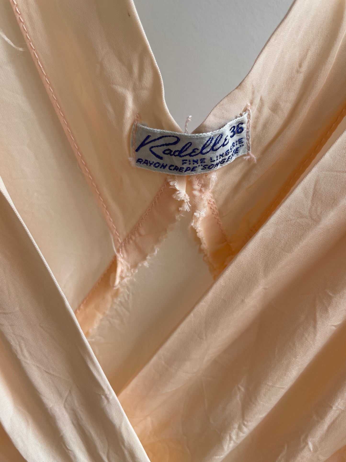 30s/40s Radelle Crepe Slip Dress