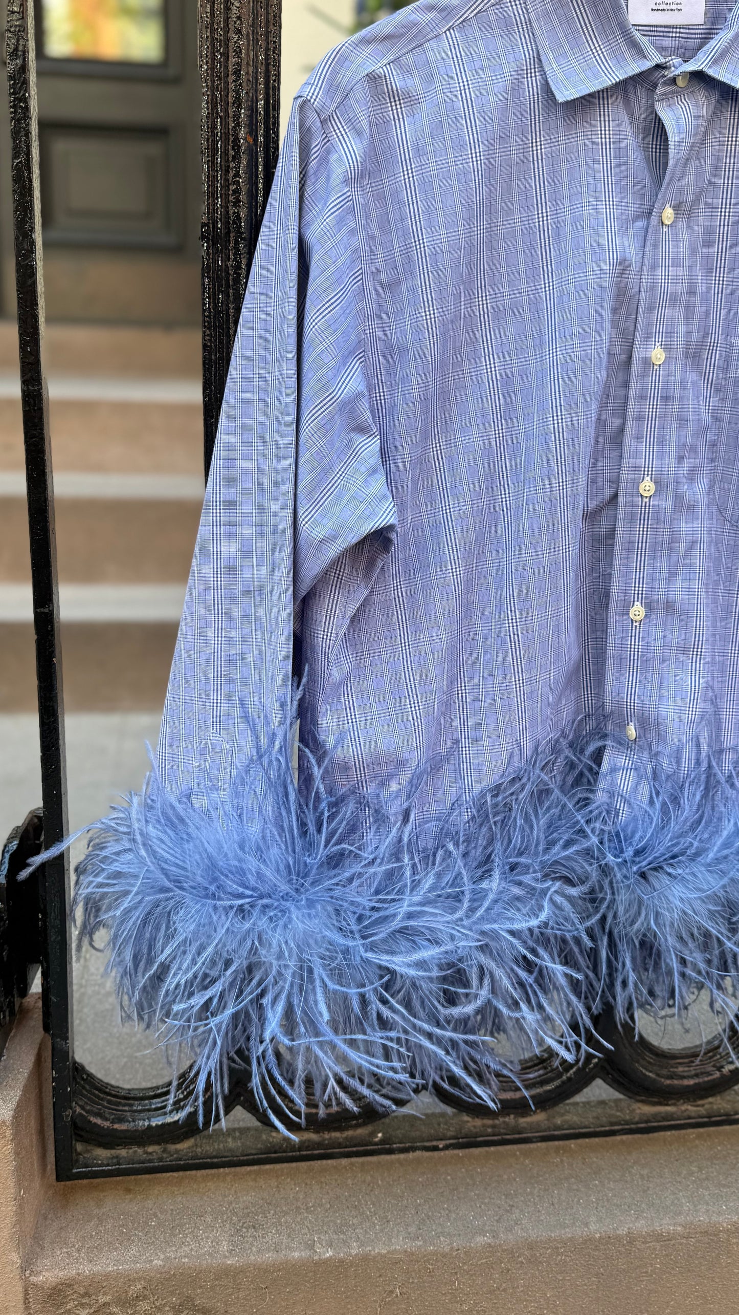 Colette - Blue Plaid & Denim