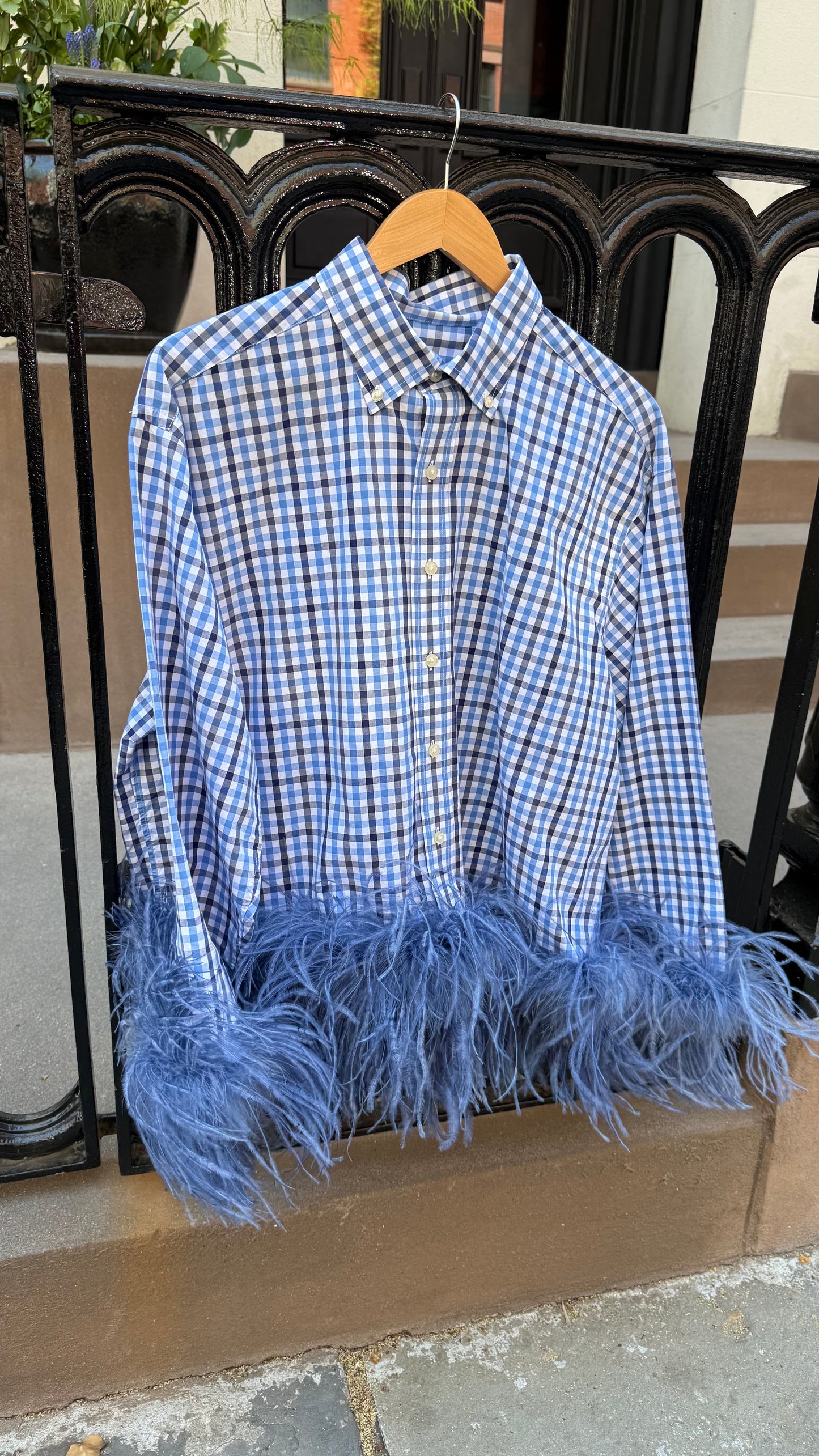 Colette- Blue Check & Denim