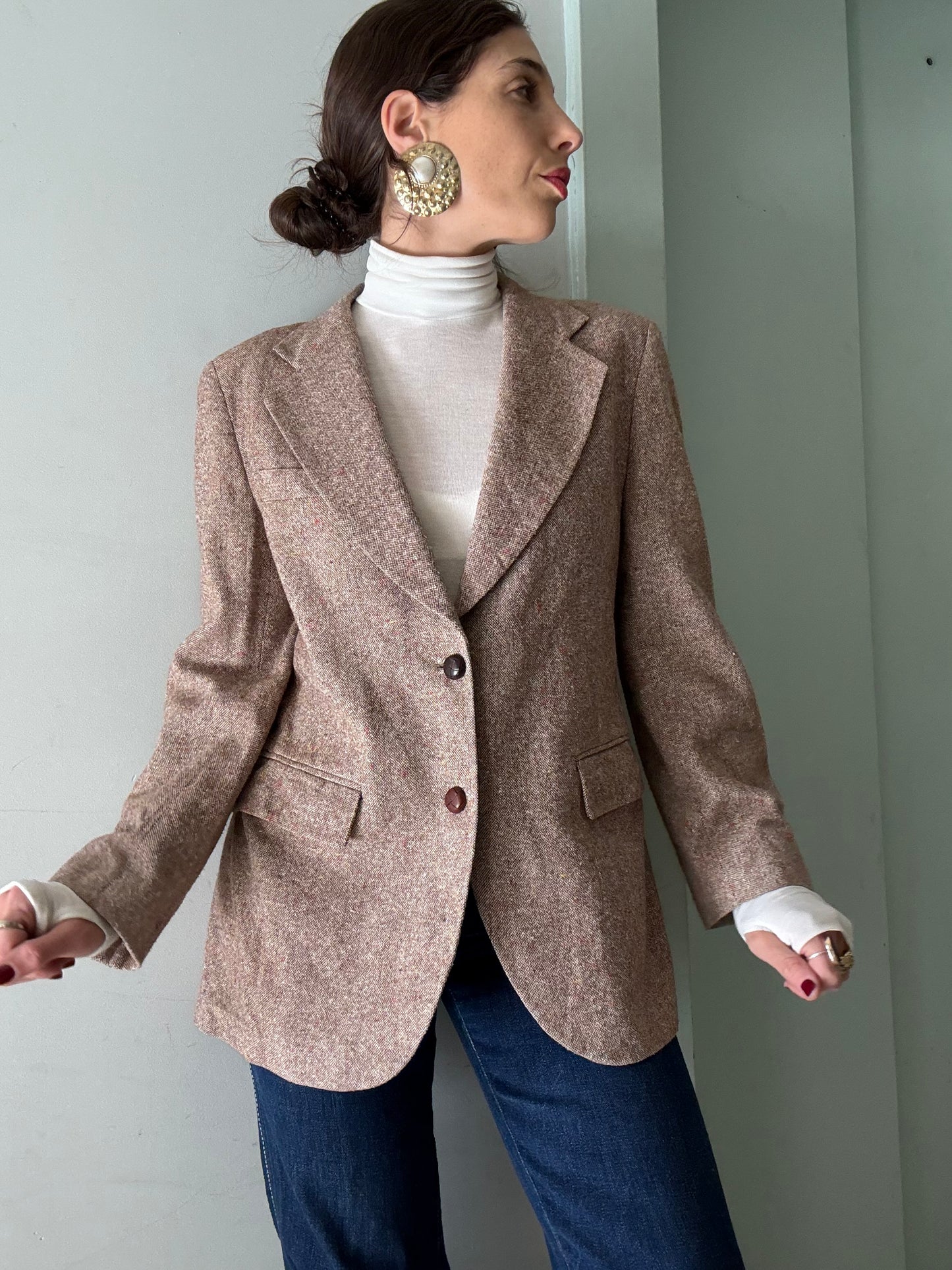 Vintage Pierre Cardin Tweed Blazer
