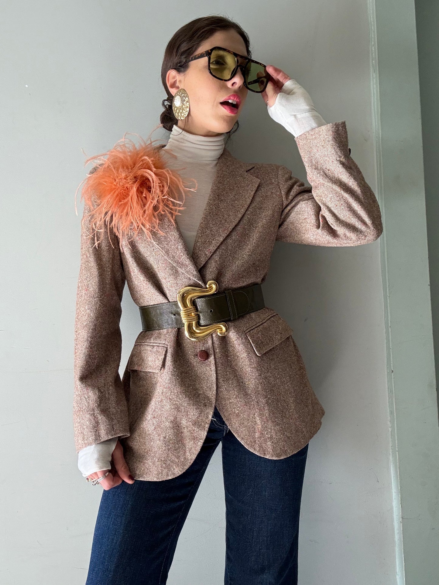 Vintage Pierre Cardin Tweed Blazer