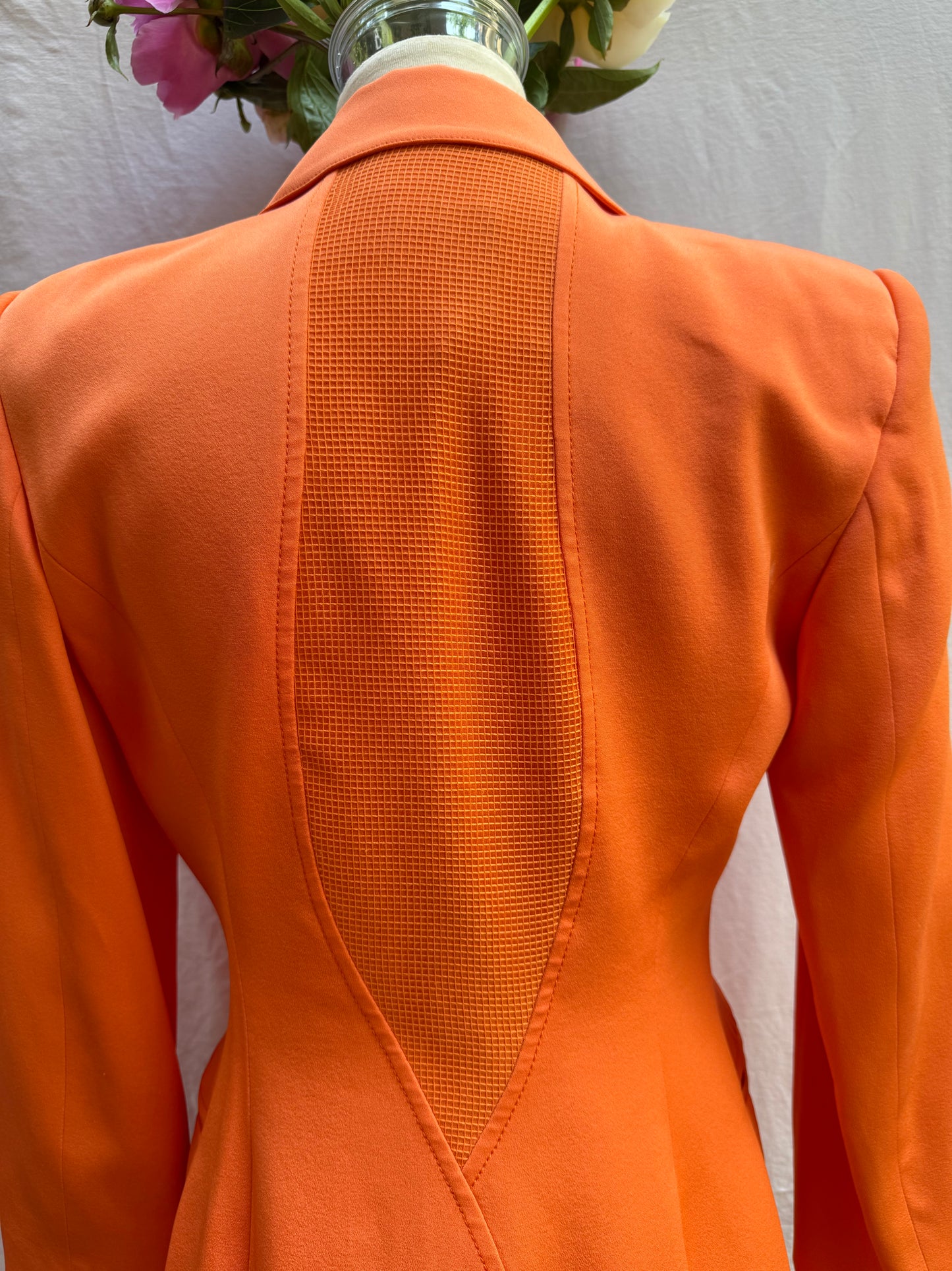 90s Claude Montana Orange Blazer