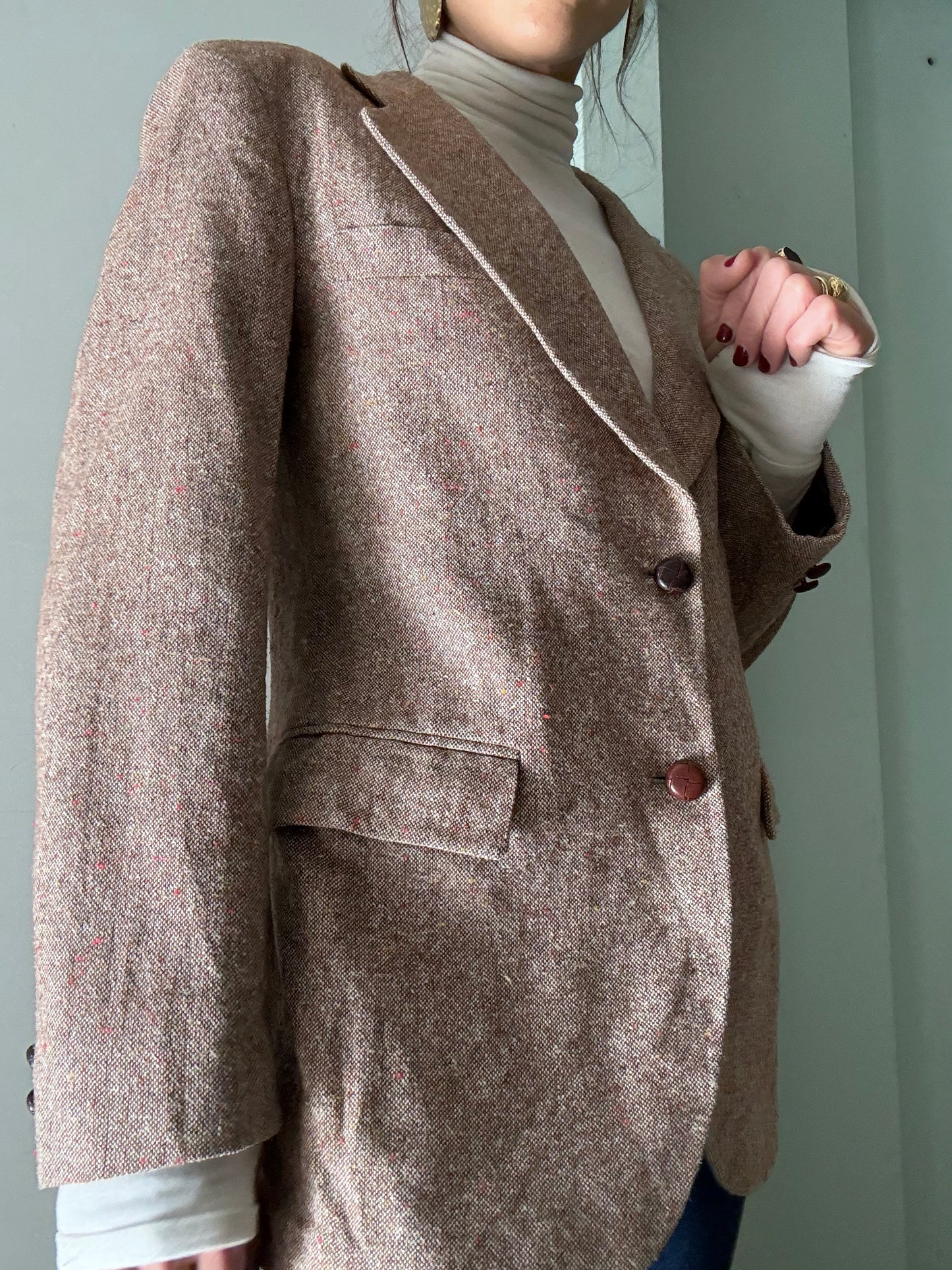 Vintage Pierre Cardin Tweed Blazer