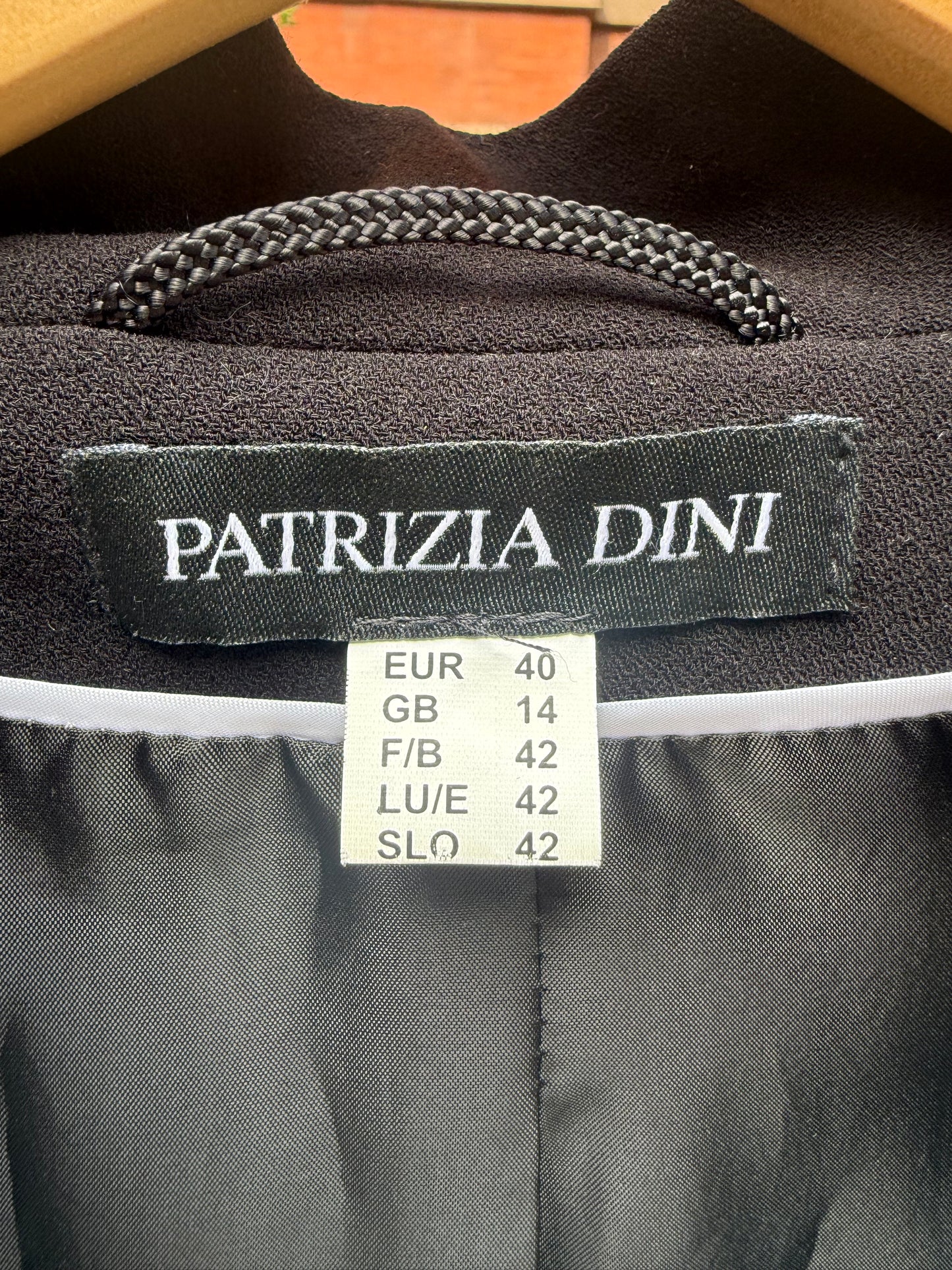 90s Patricia Dini Colorblock Blazer