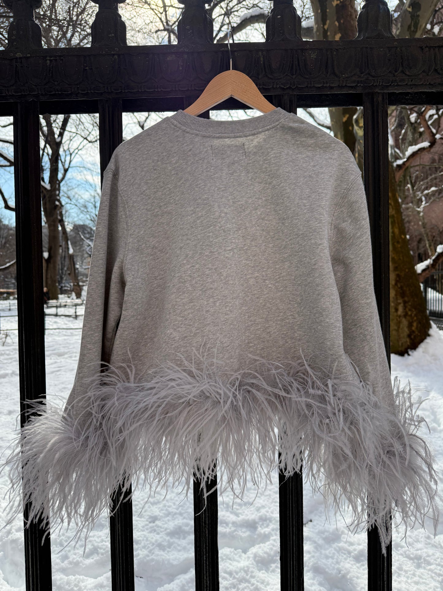 The Coco Sweatshirt - grey and grey