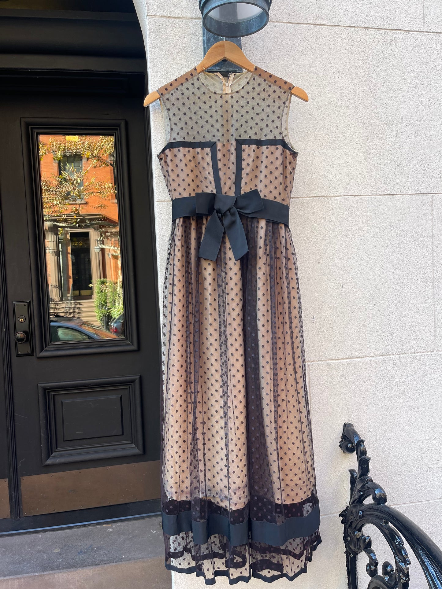 70s Don Luis de España Swiss Dot Dress