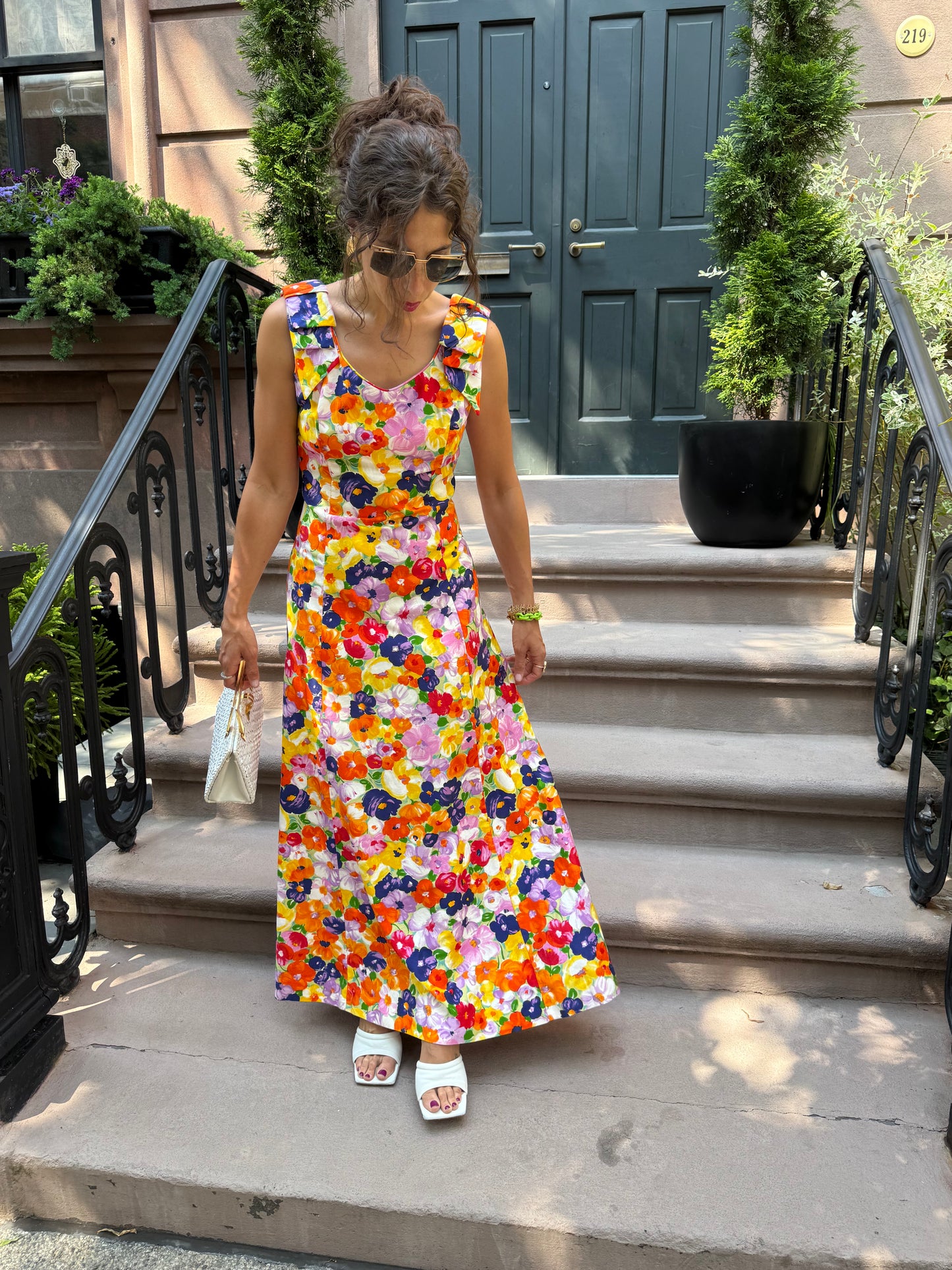 70s Lisa Cobb Saks Fifth Ave Dress, medium