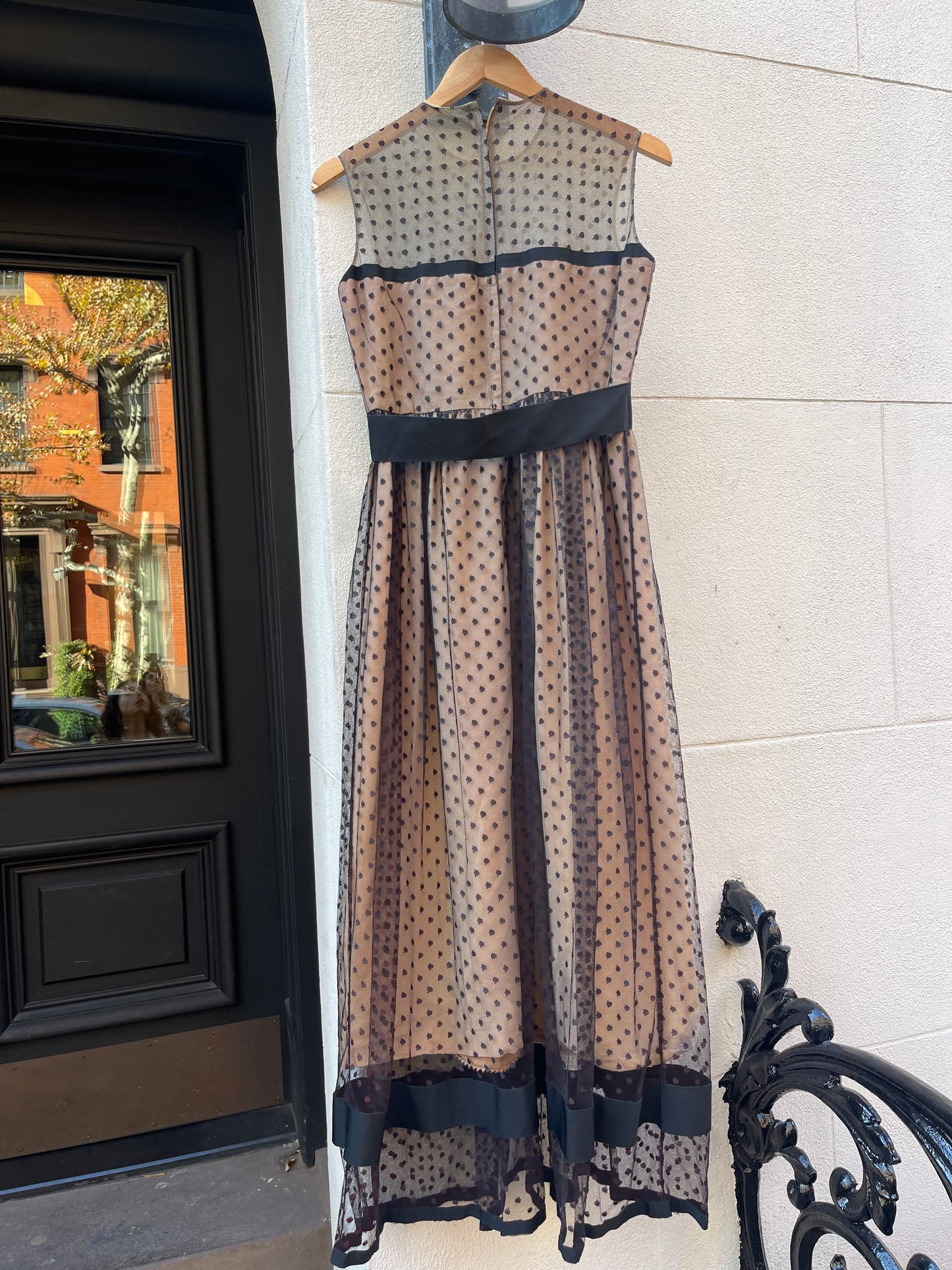 70s Don Luis de España Swiss Dot Dress