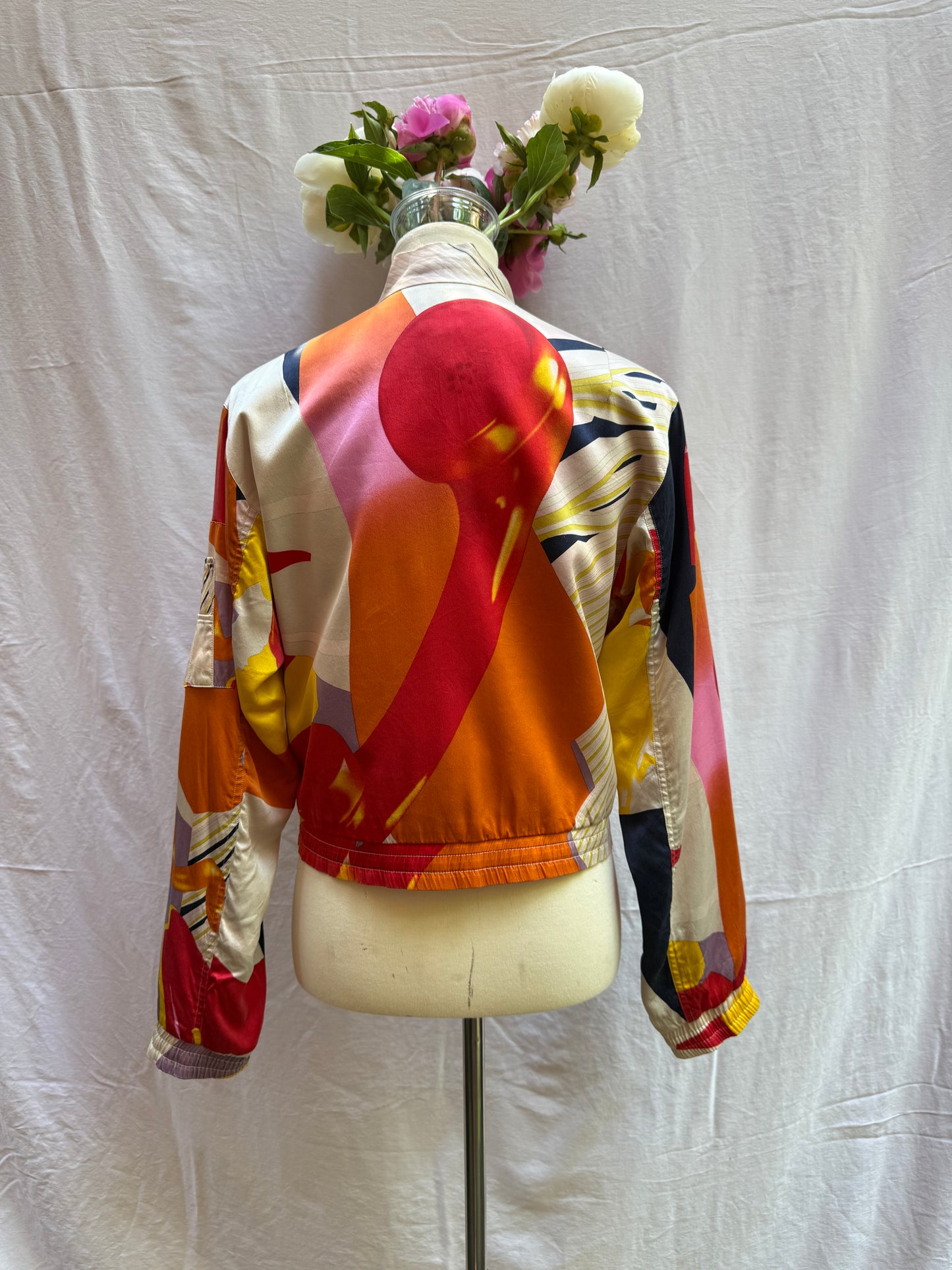 90s Christian Lacroix Bazar Multicolor Bomber