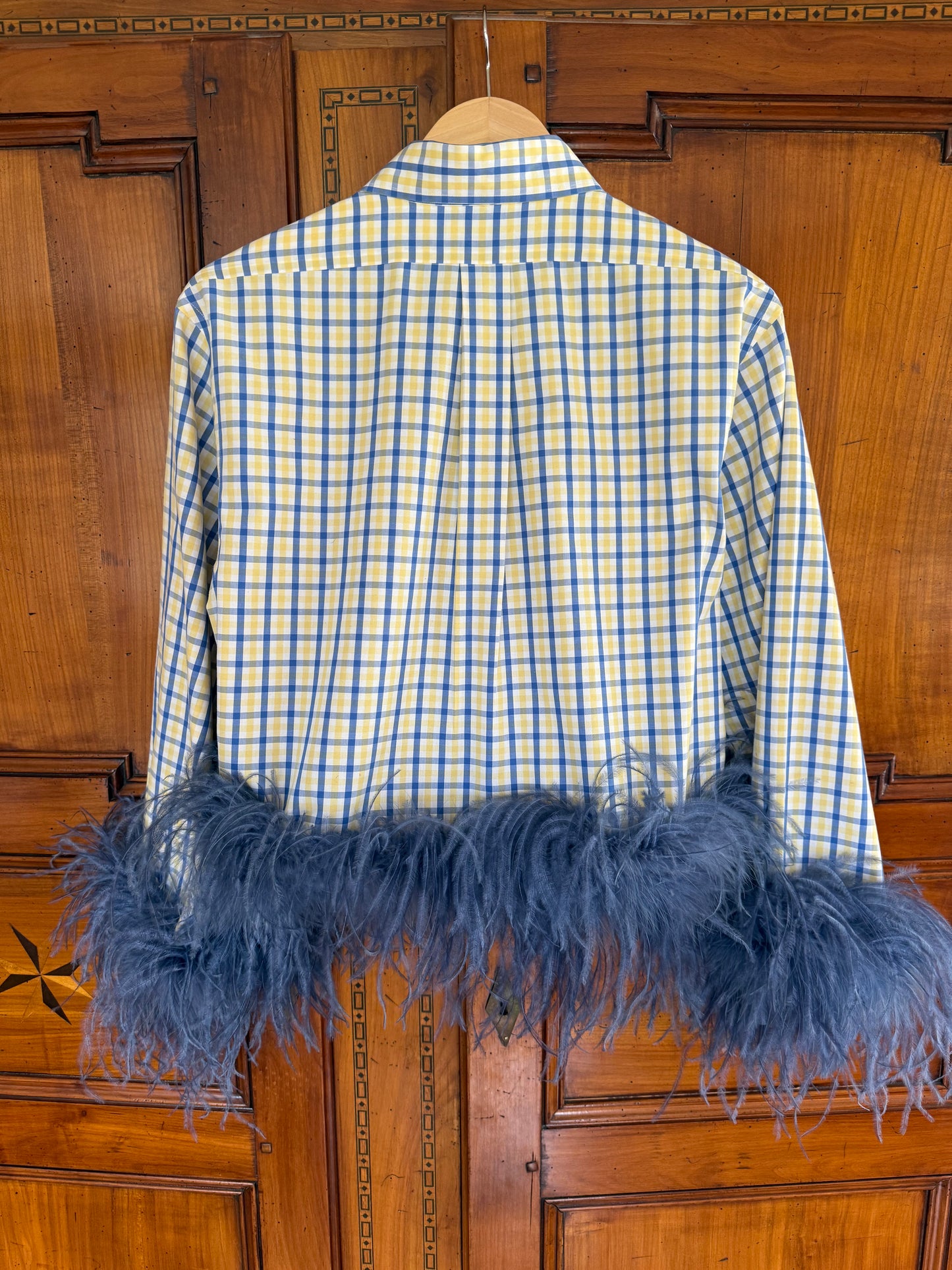 Colette - Yellow Check & Denim