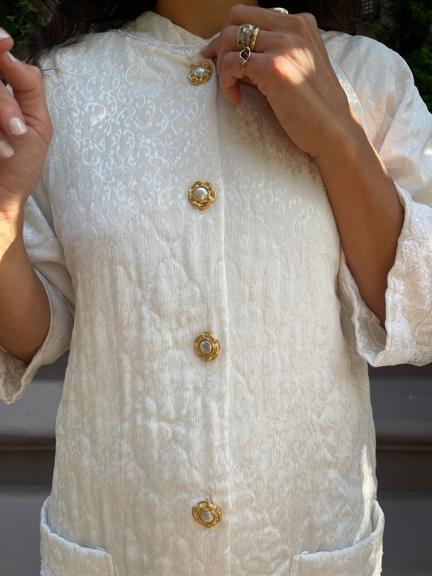 Reworked Vintage Christian Dior House Coat