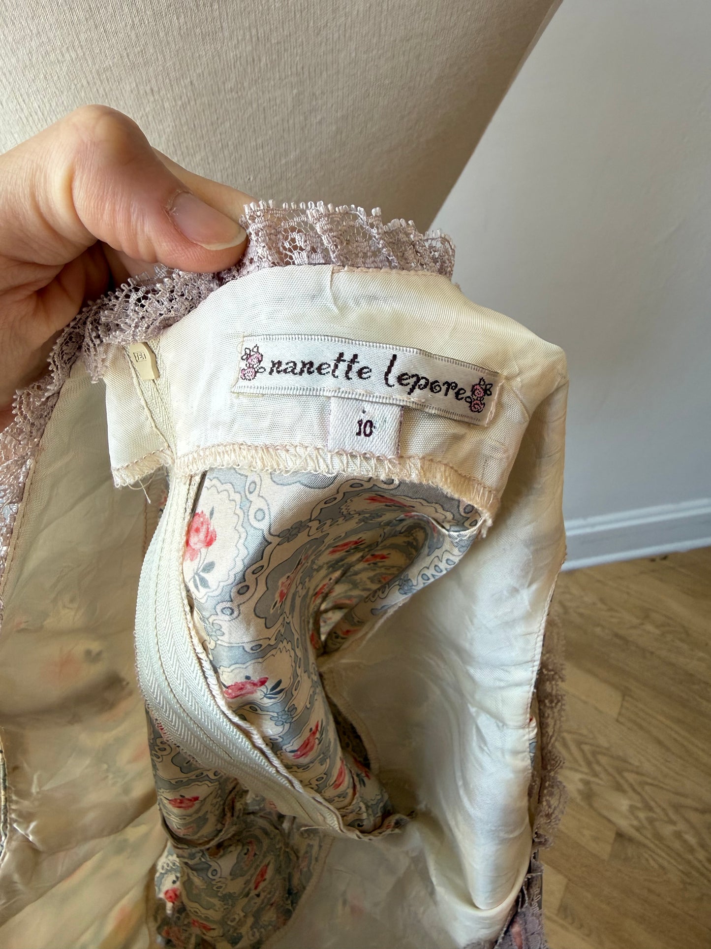90s/ Y2K Nanette Lepore Silk Tank