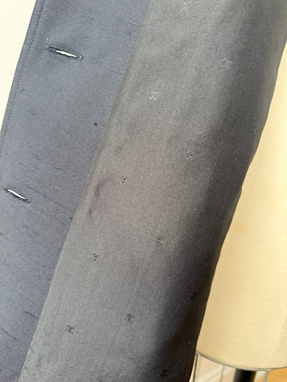 90s Chanel Black Coat/Dress