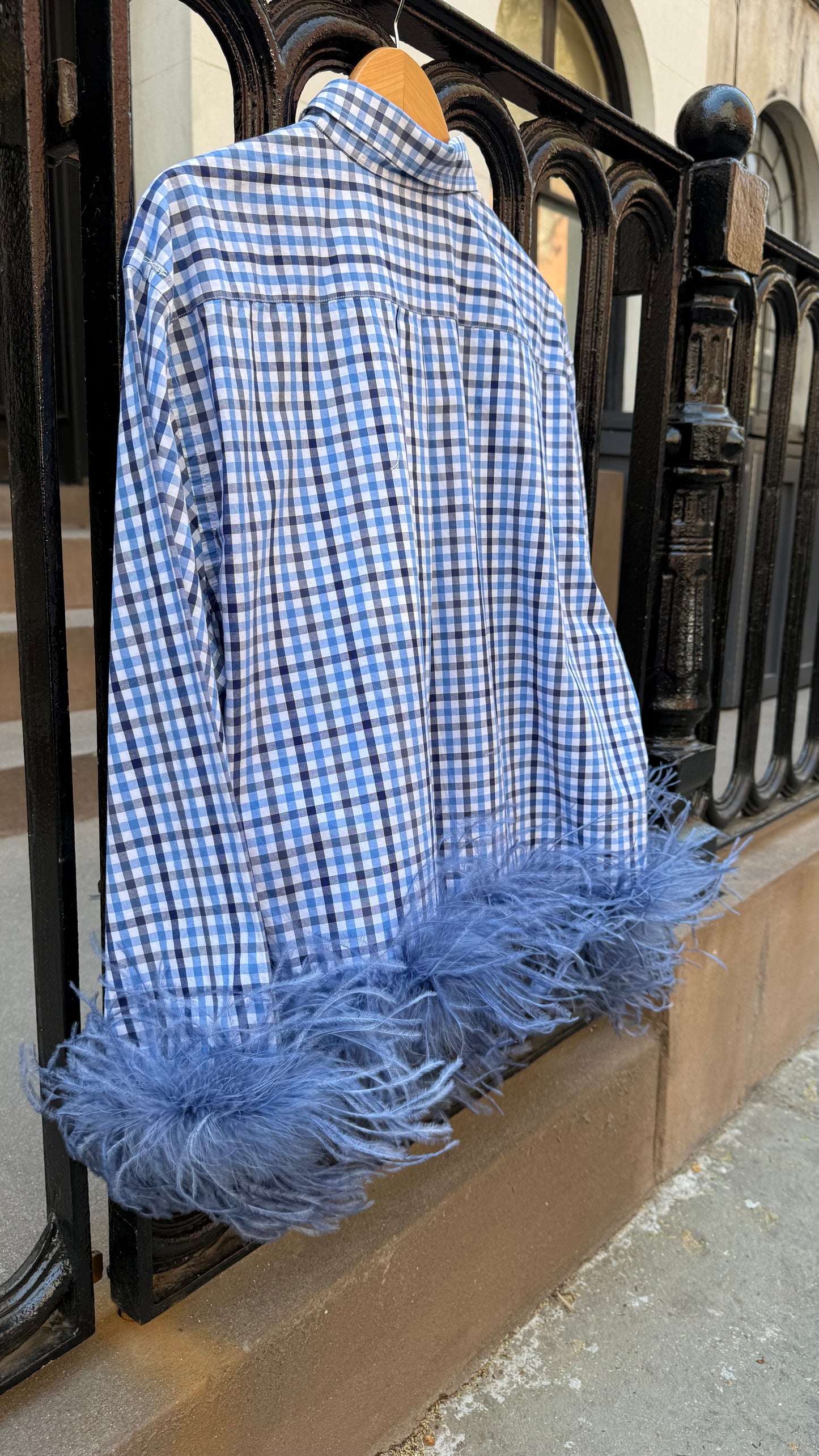 Colette- Blue Check & Denim