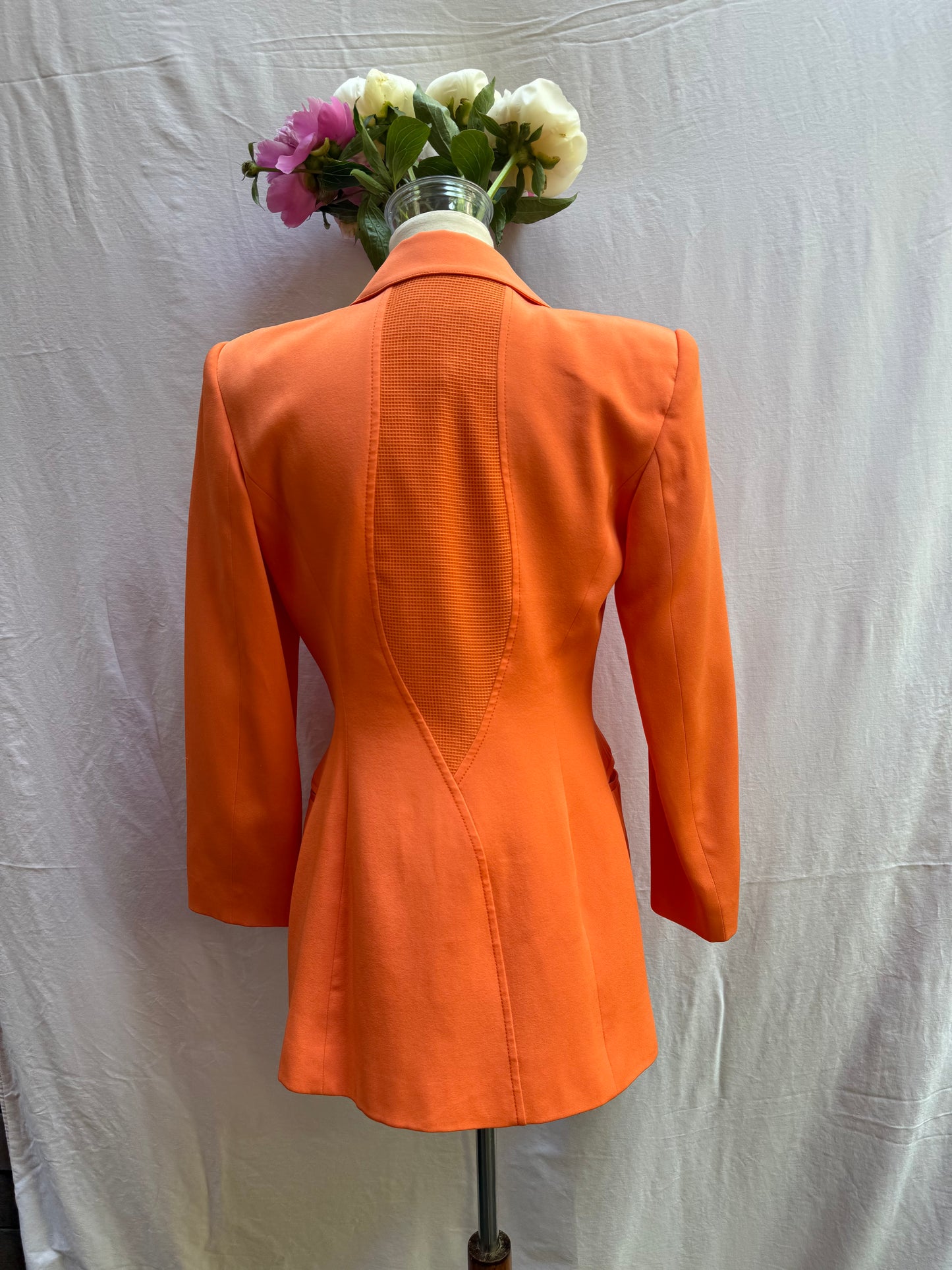 90s Claude Montana Orange Blazer