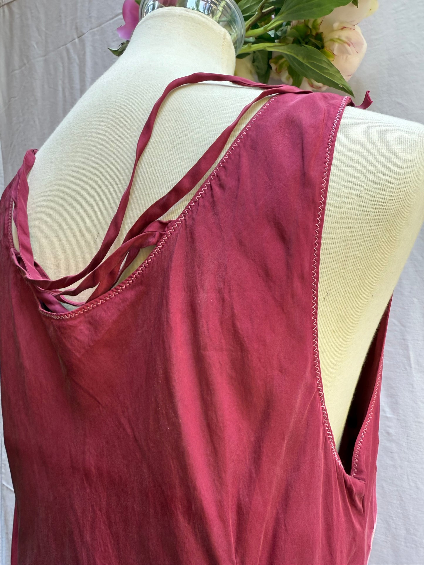 90s Italian Silk Maxi, large