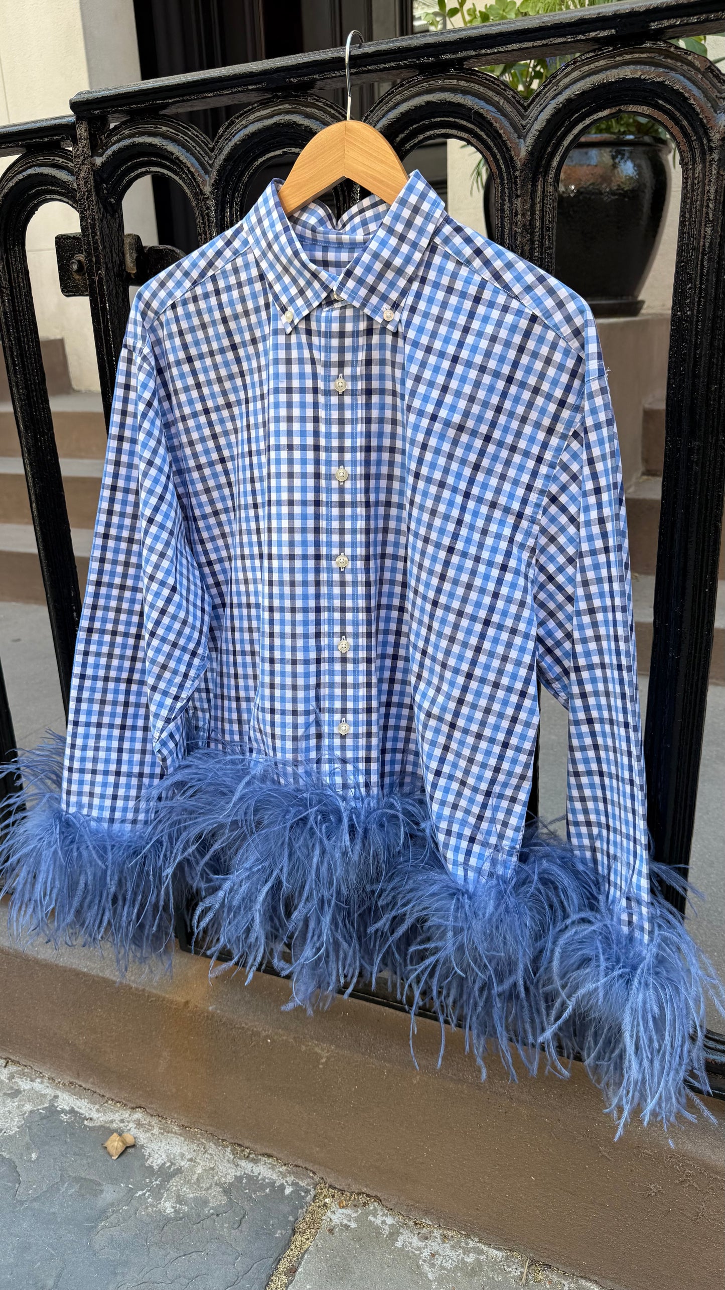 Colette- Blue Check & Denim