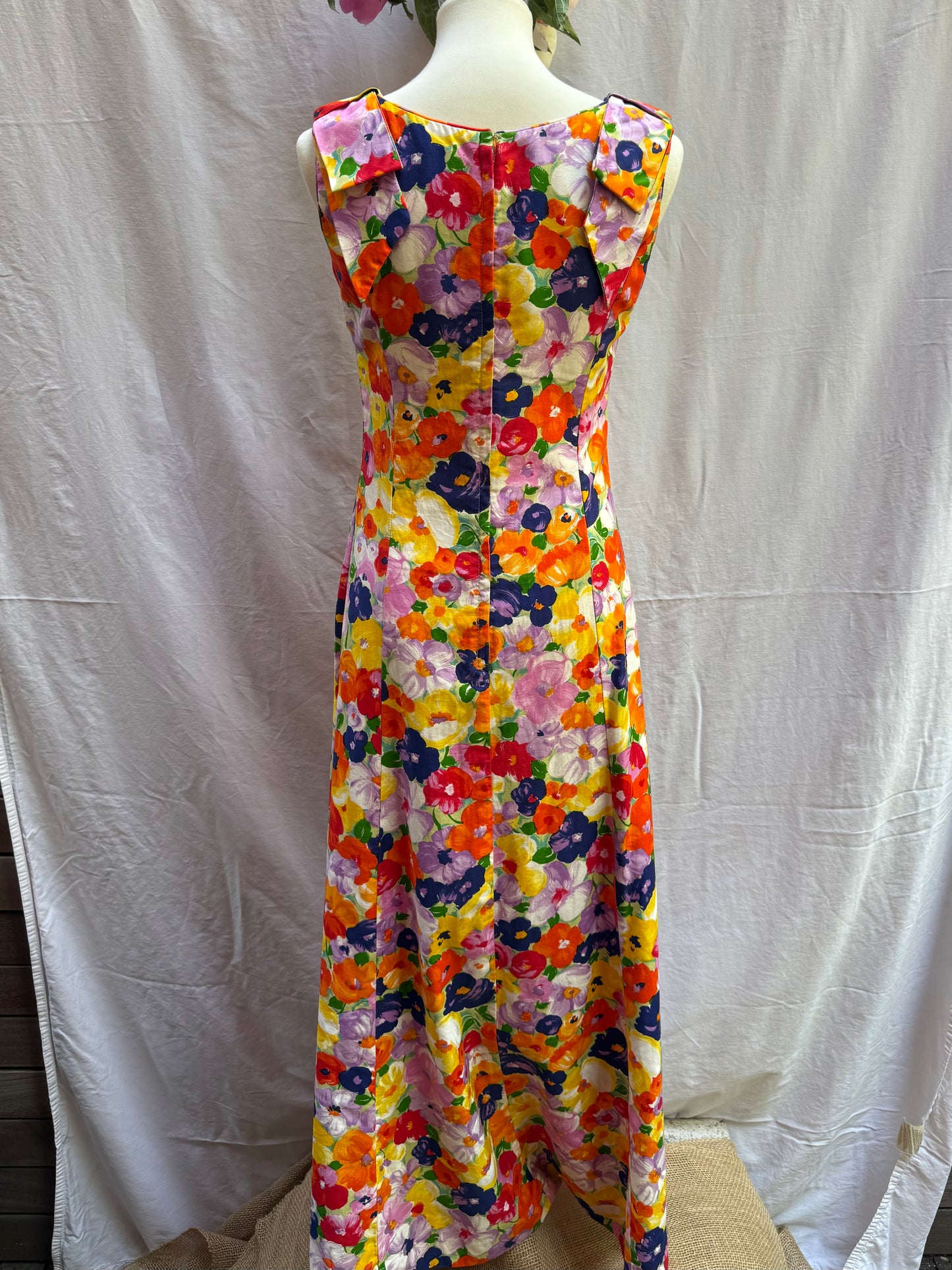 70s Lisa Cobb Saks Fifth Ave Dress, medium