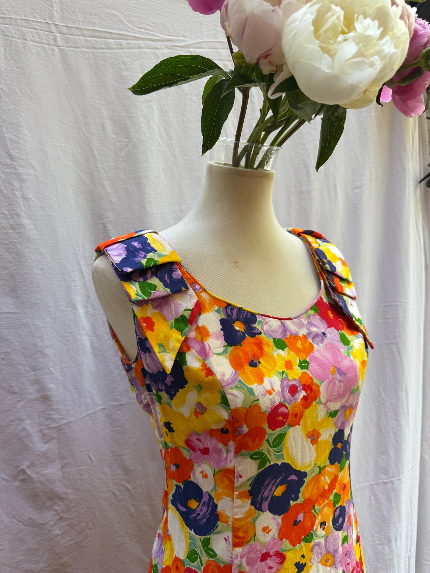 70s Lisa Cobb Saks Fifth Ave Dress, medium