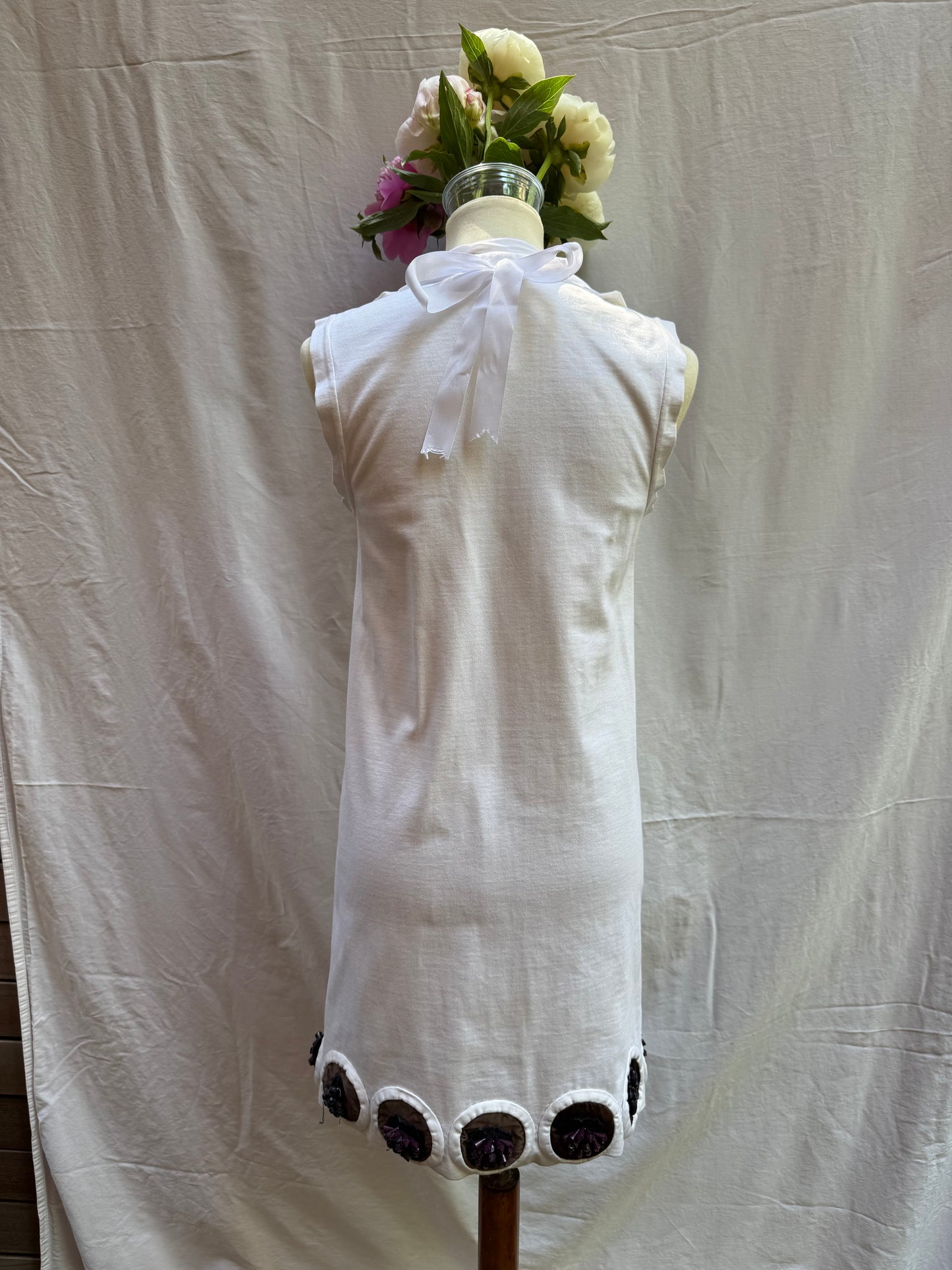 2003 Spring Summer Prada Runway Dress w Beads