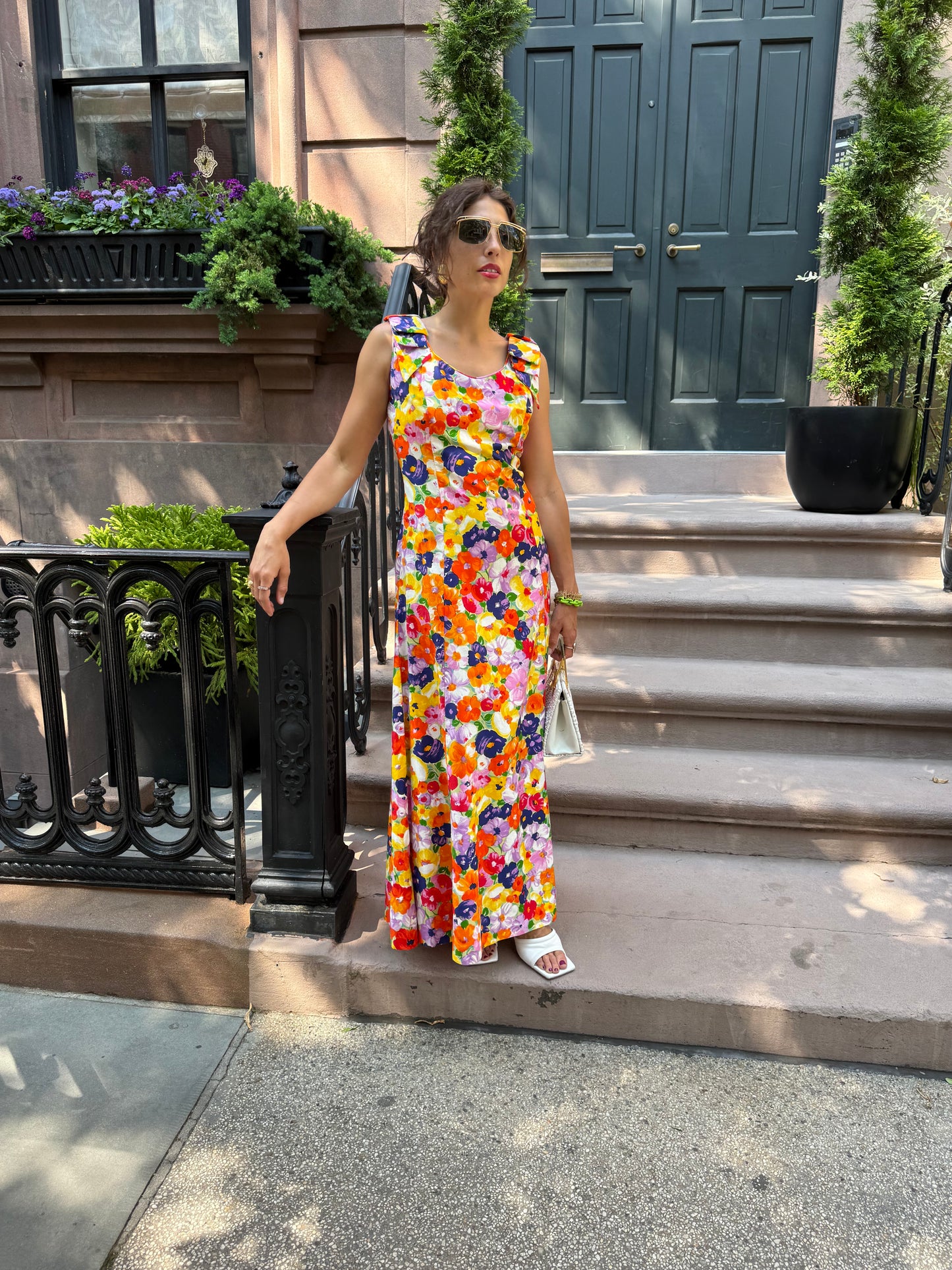 70s Lisa Cobb Saks Fifth Ave Dress, medium