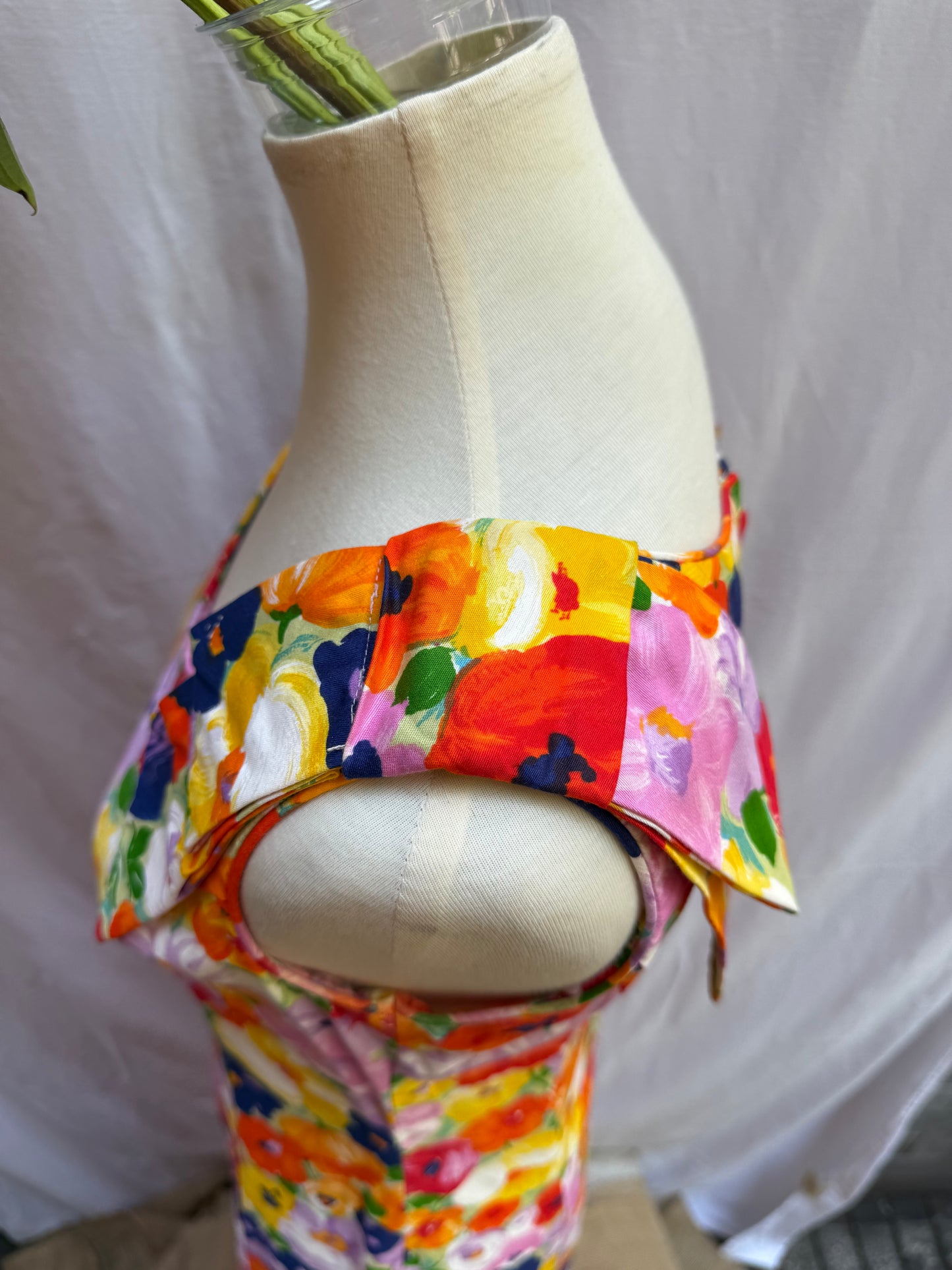 70s Lisa Cobb Saks Fifth Ave Dress, medium