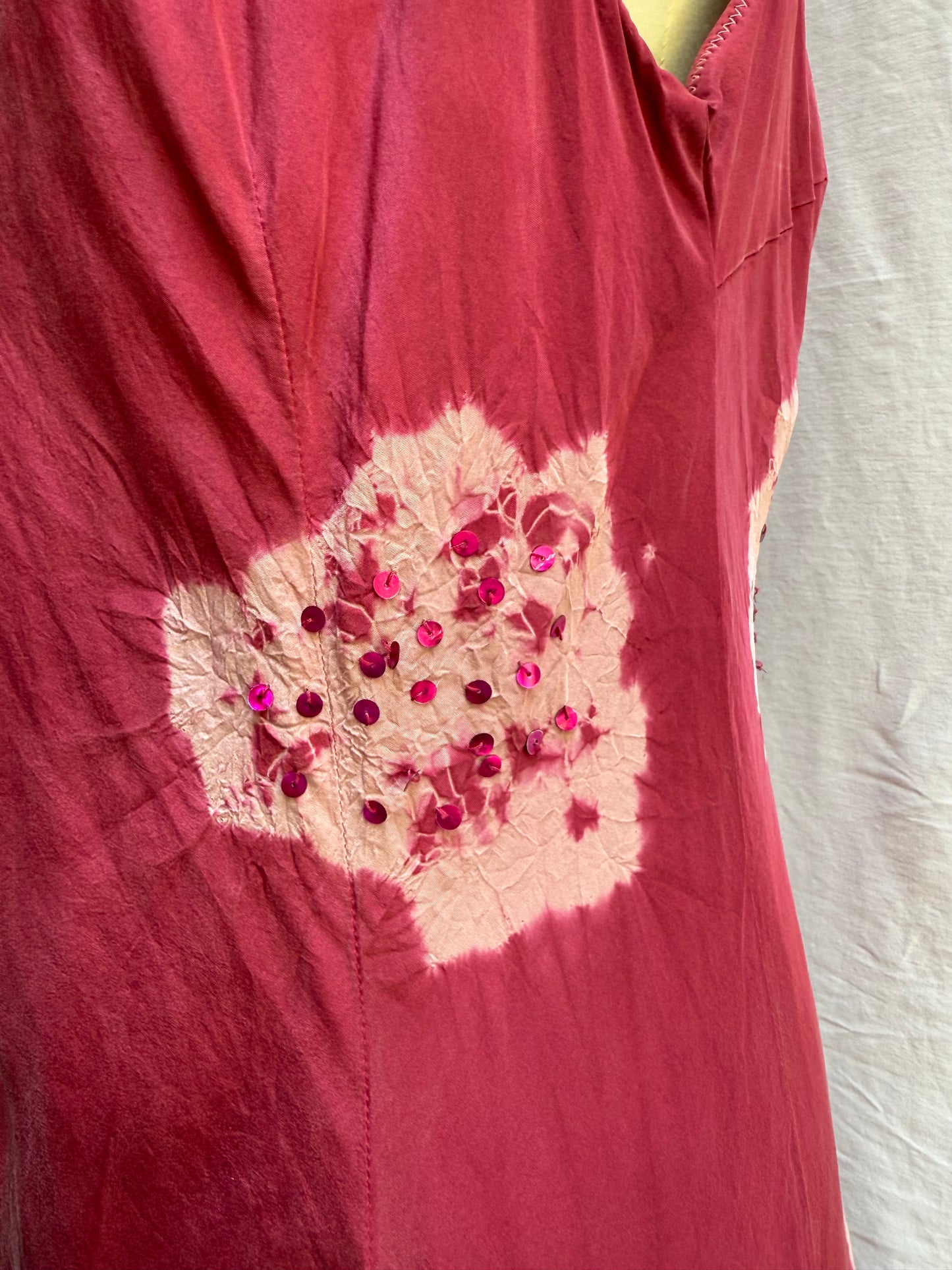 90s Italian Silk Maxi, large