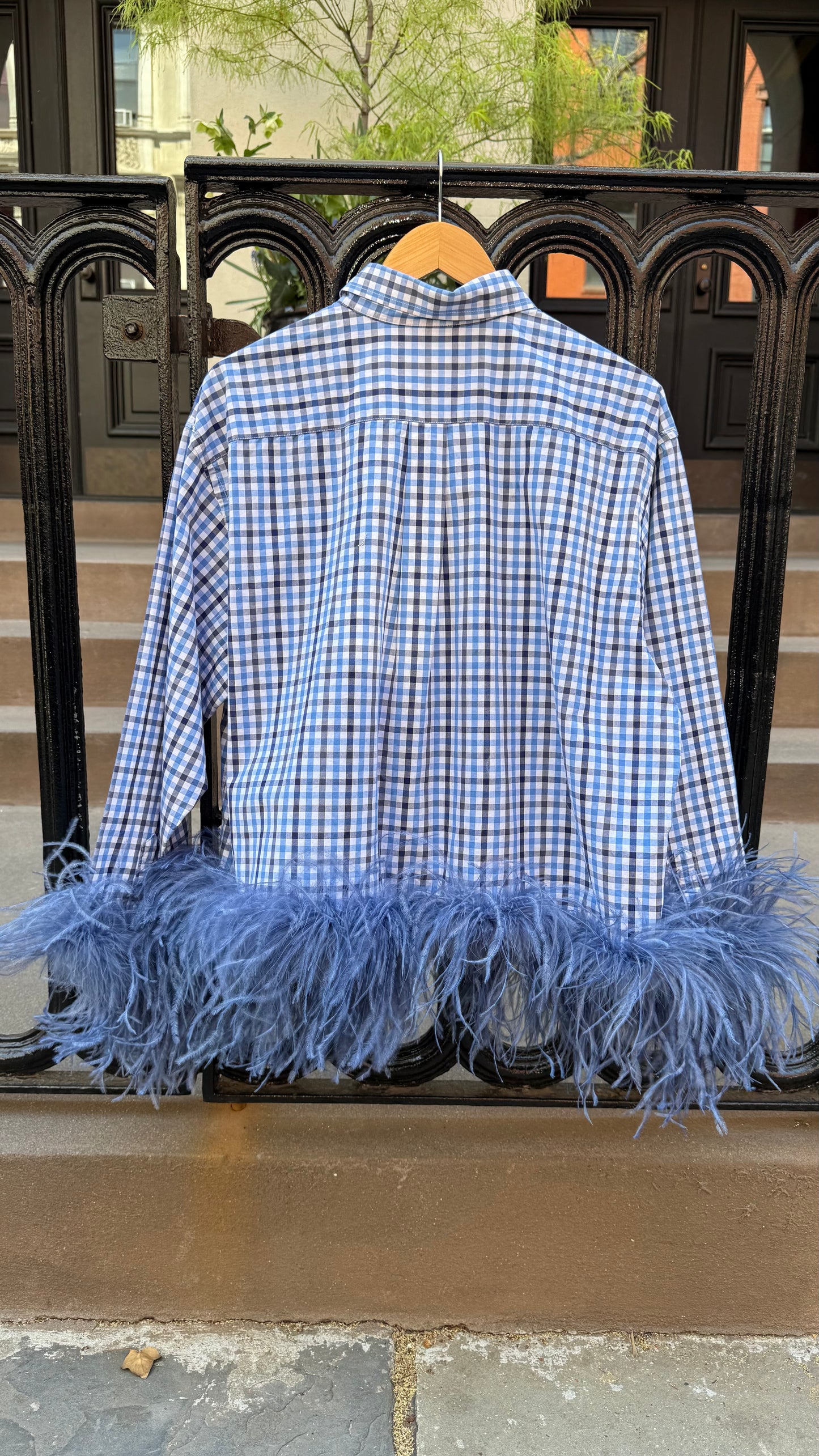 Colette- Blue Check & Denim