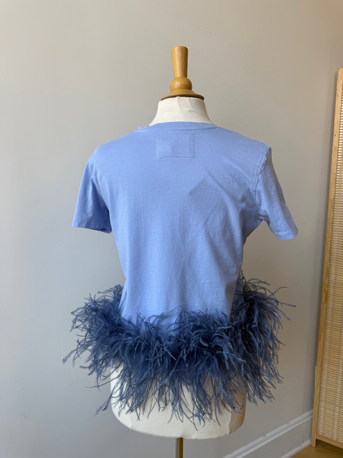 The Lita Tshirt - Periwinkle & Denim