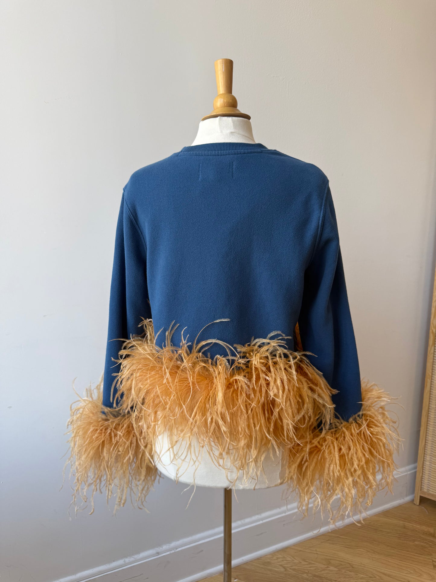 The Coco Sweatshirt Navy & Tumeric