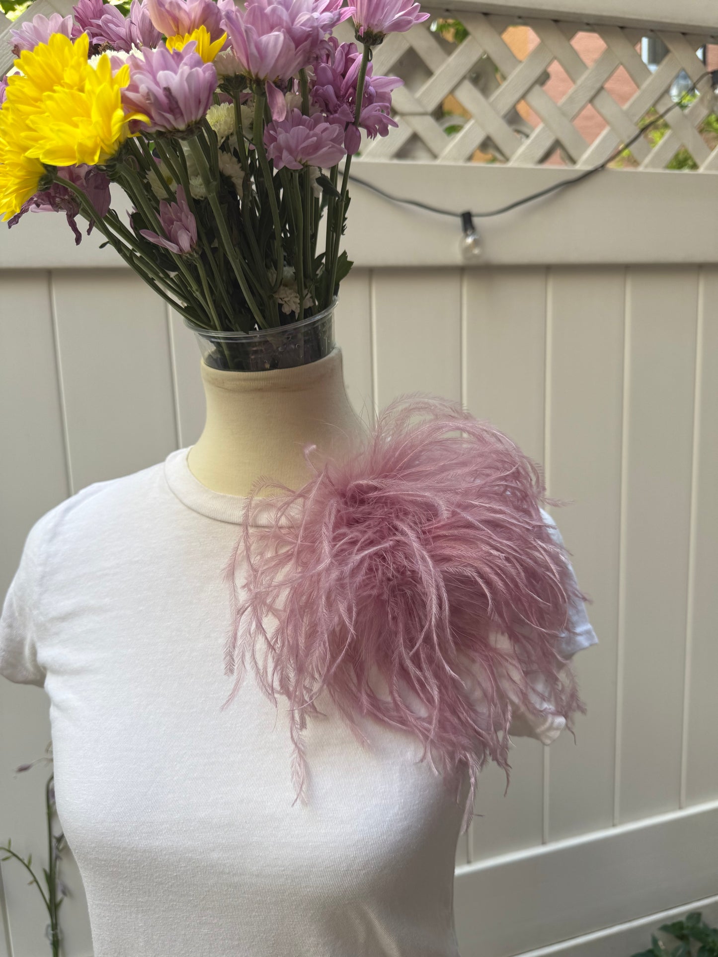 Handmade Ostrich Feather Pins