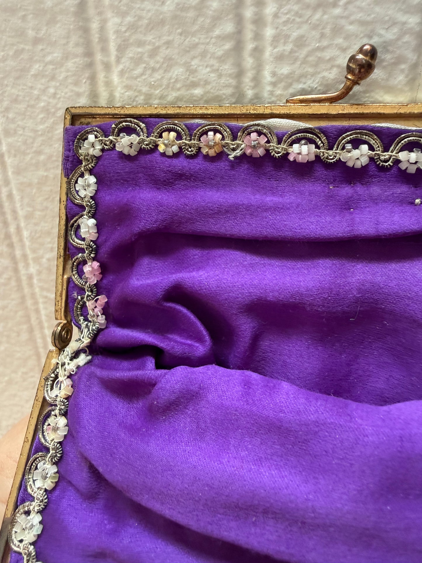Antique "C" Beaded Bag
