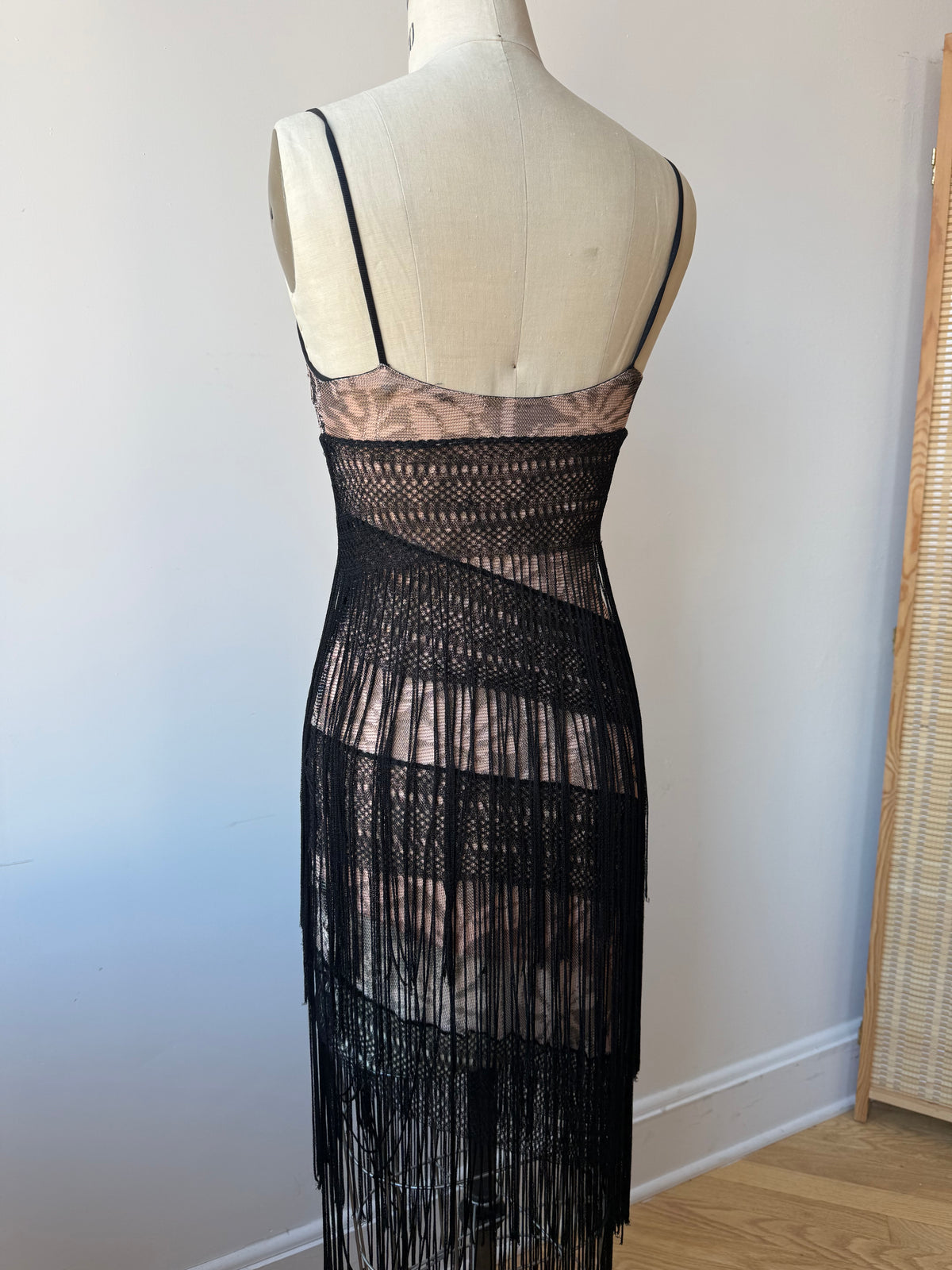 00s Missoni Fringe Asymmetrical Dress