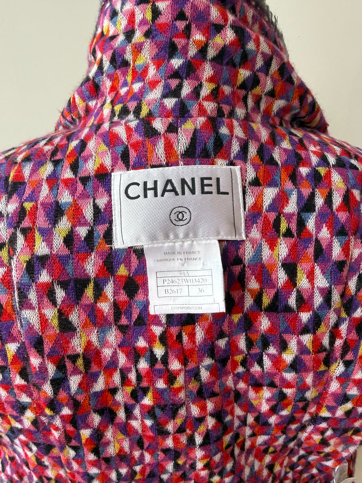 Fall/Winter 2004 Chanel Archival Runway Fantasy Tweed Blazer