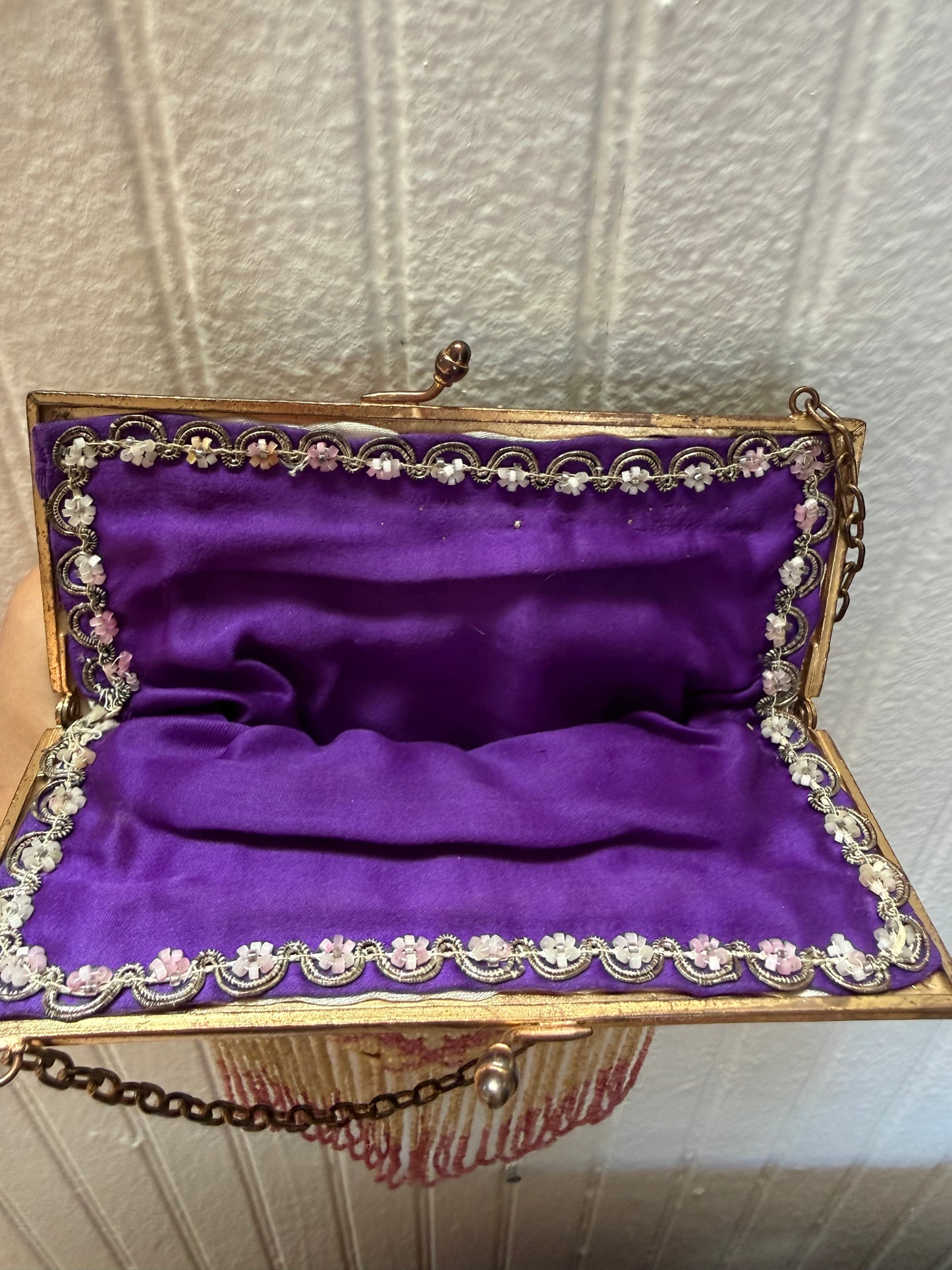 Antique "C" Beaded Bag