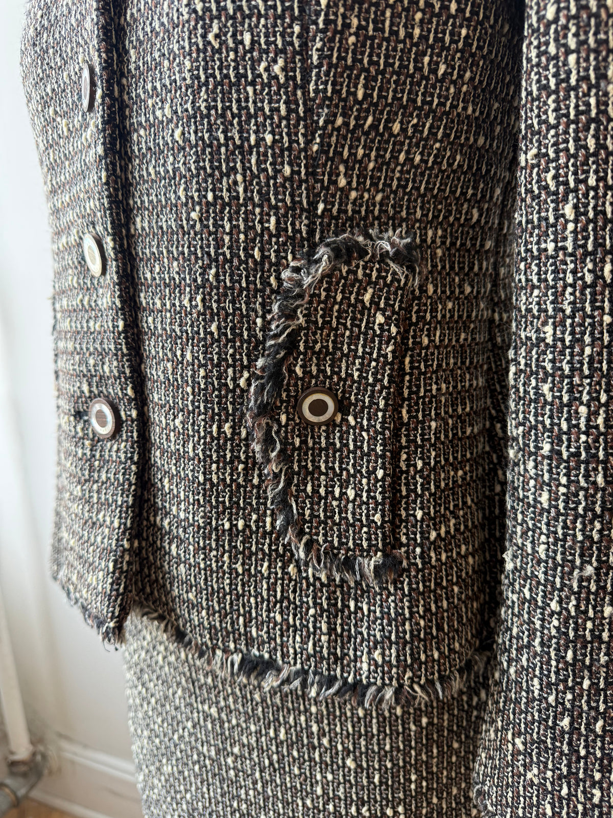 2003 Chanel Tweed Skirt Suit