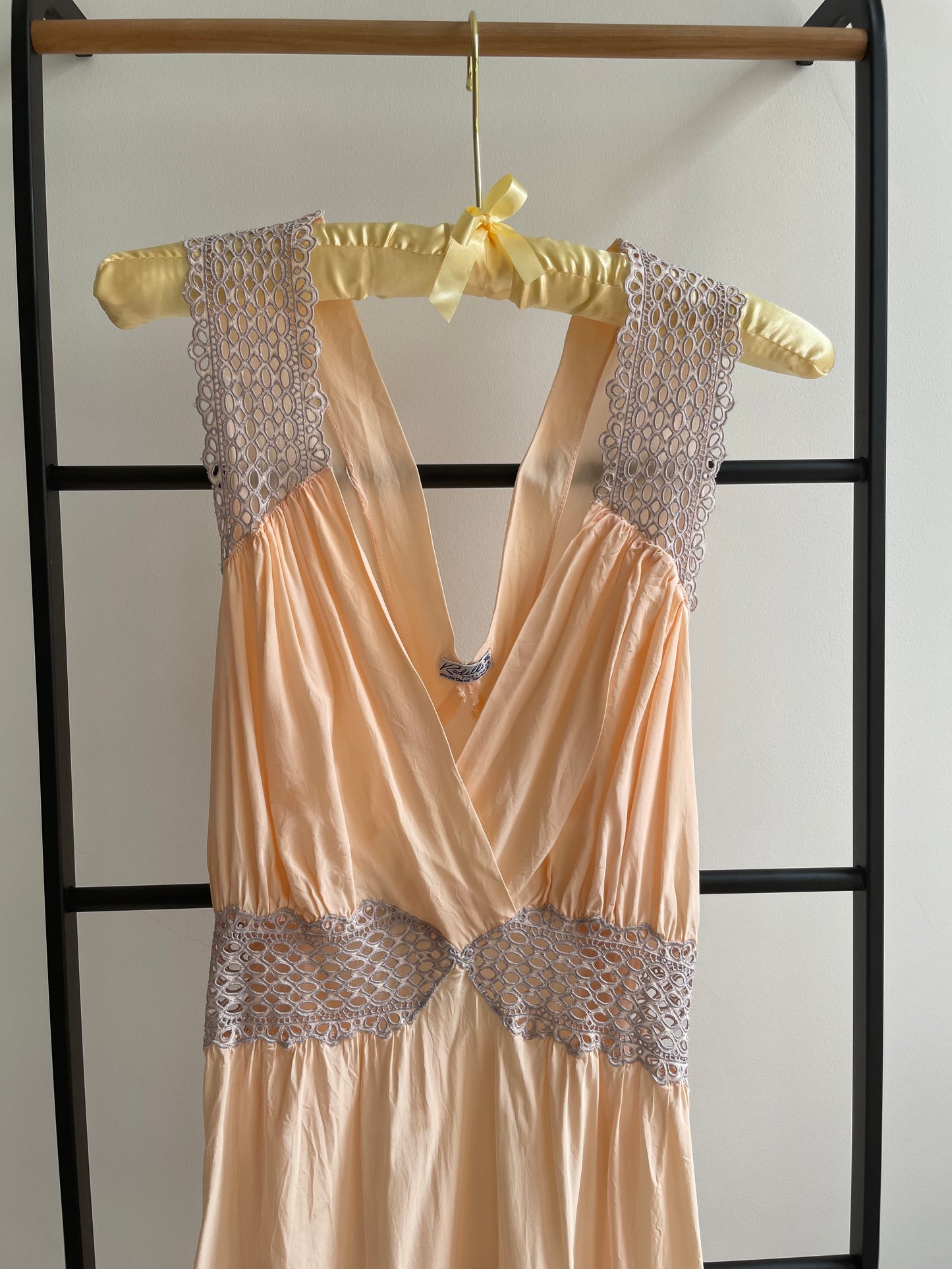 30s/40s Radelle Crepe Slip Dress