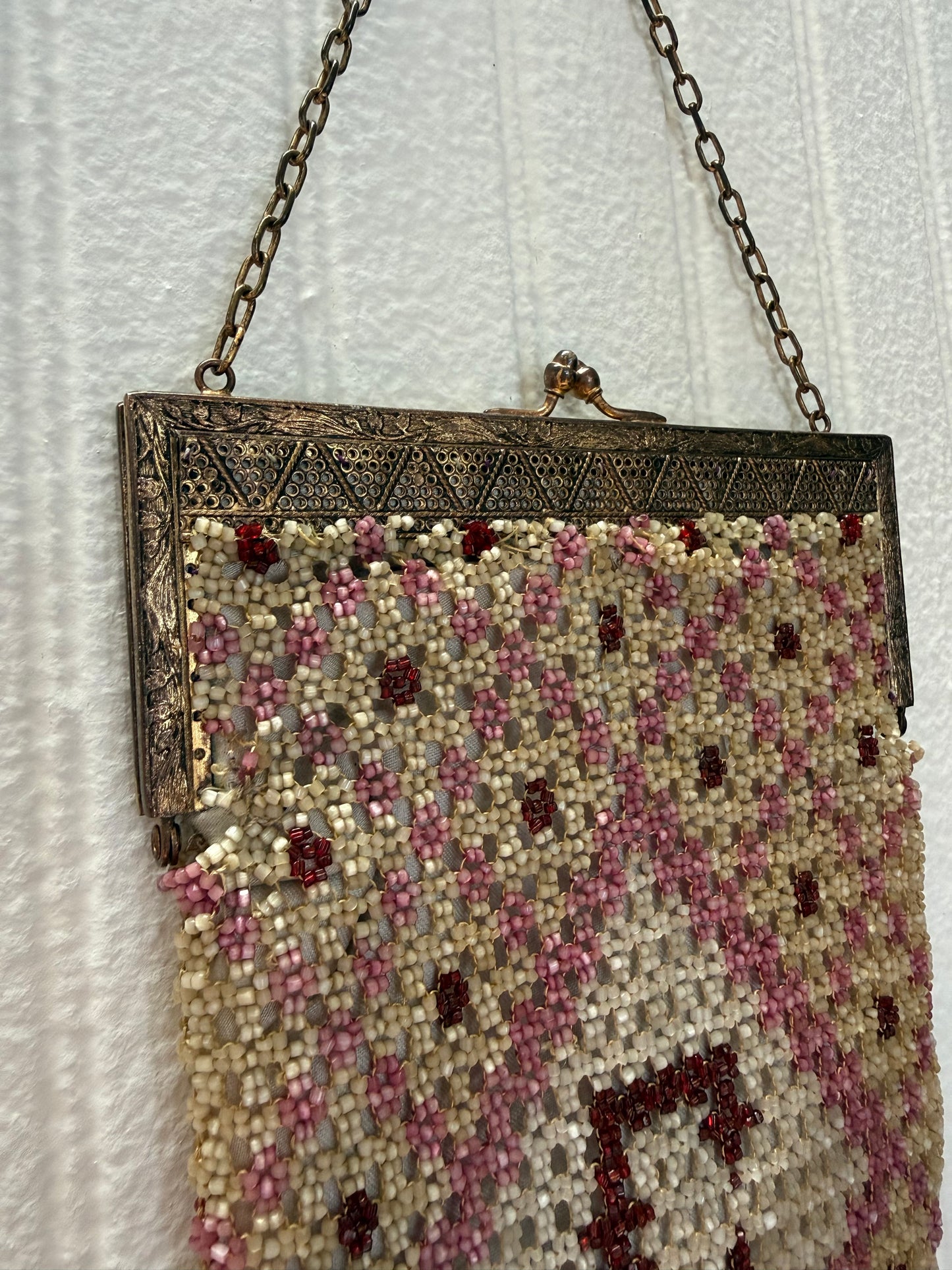 Antique "C" Beaded Bag
