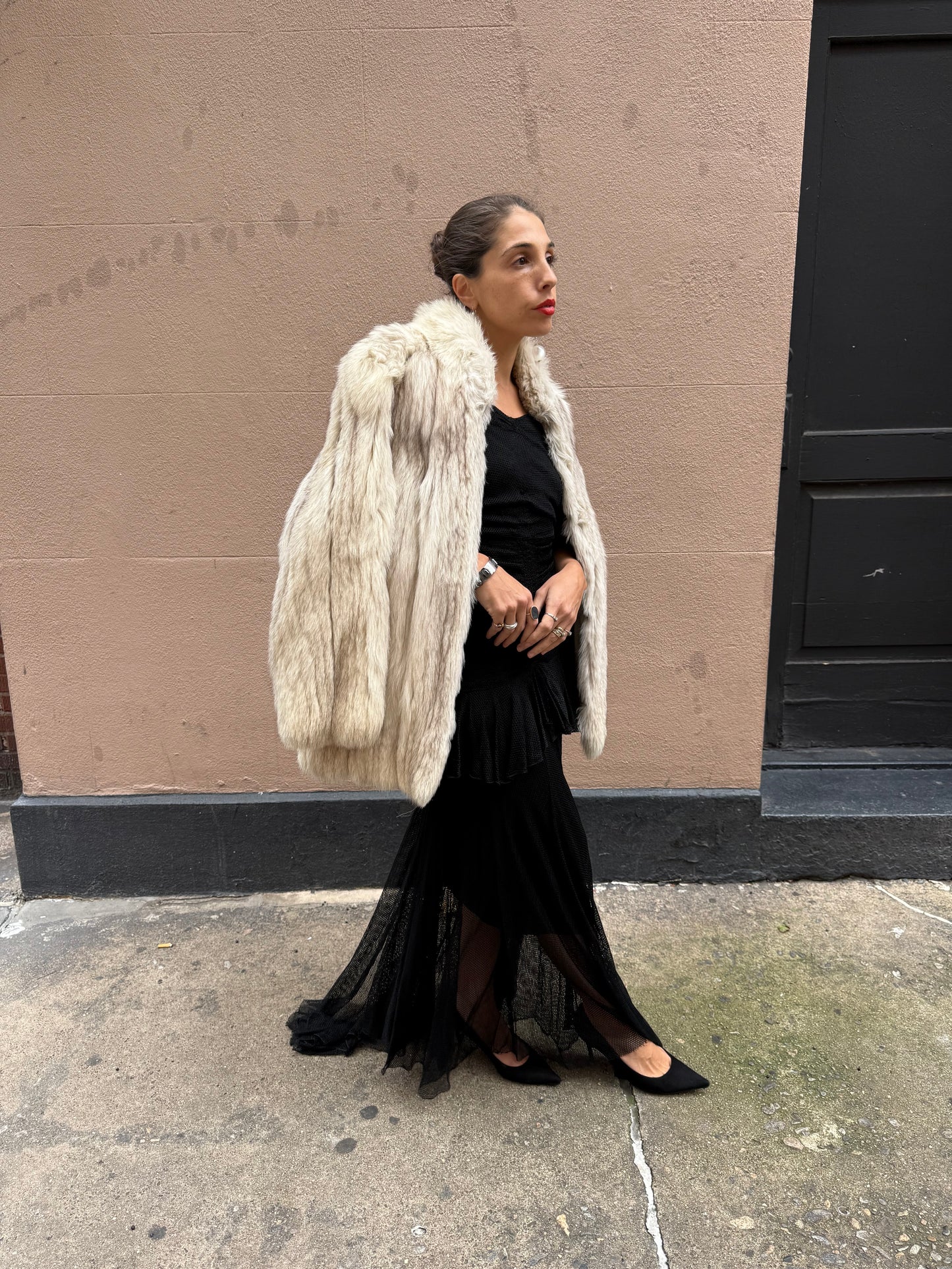 80s Blue Fox Flemington Fur