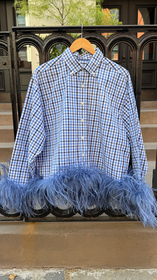 Colette- Blue Check & Denim