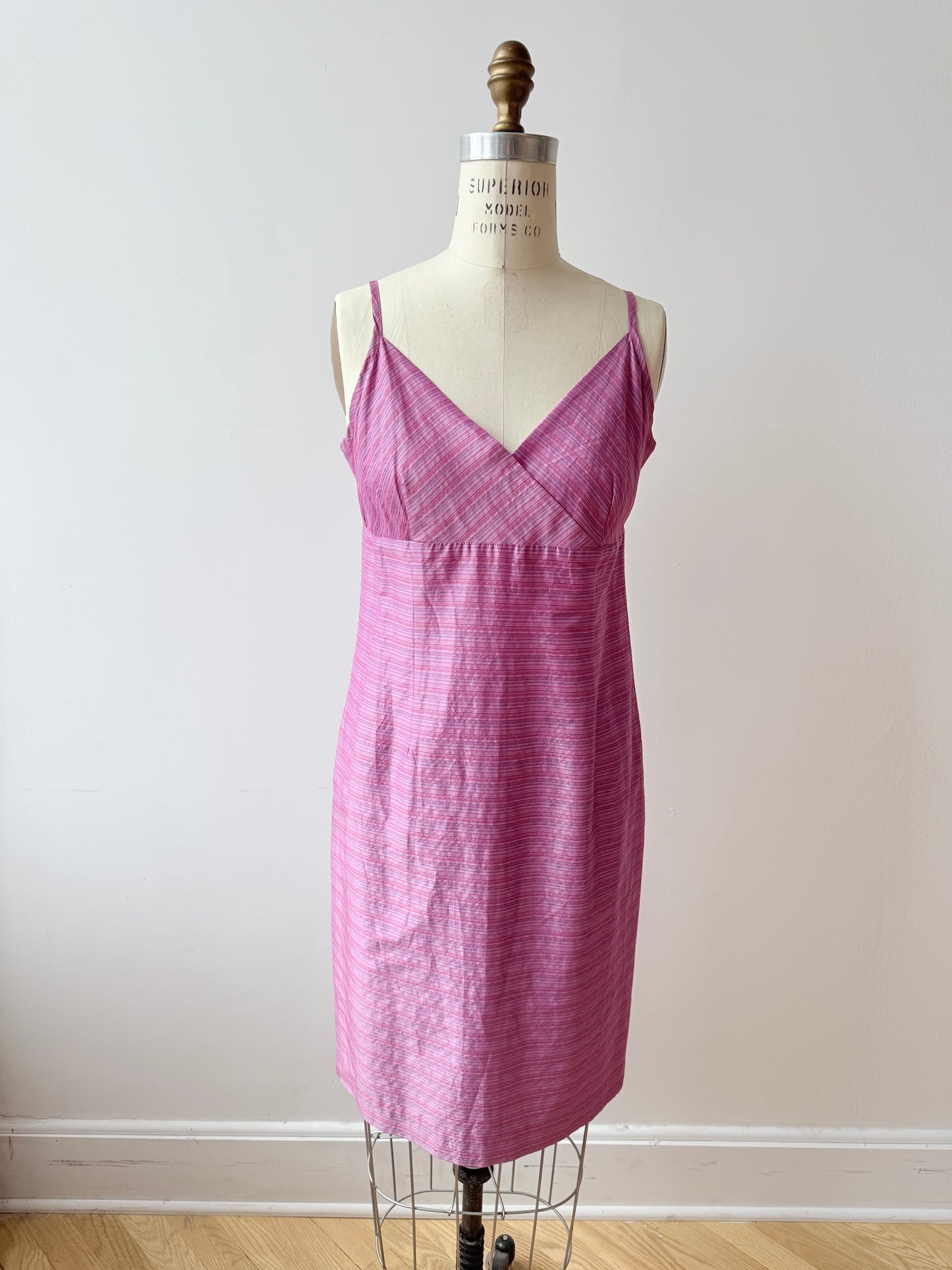 Vintage Raw Silk Purple dress