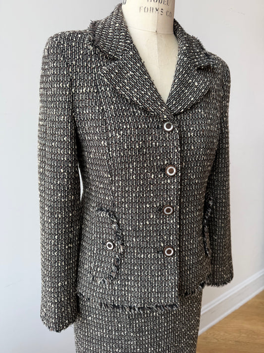 2003 Chanel Tweed Skirt Suit