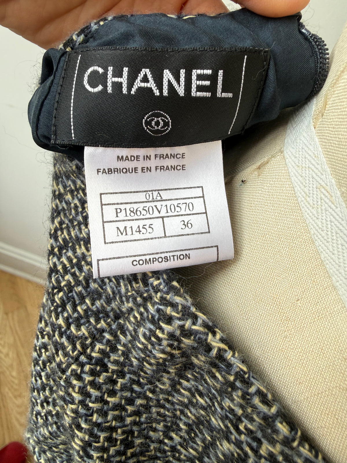 2001 Fall/Winter Chanel Tweed Suit