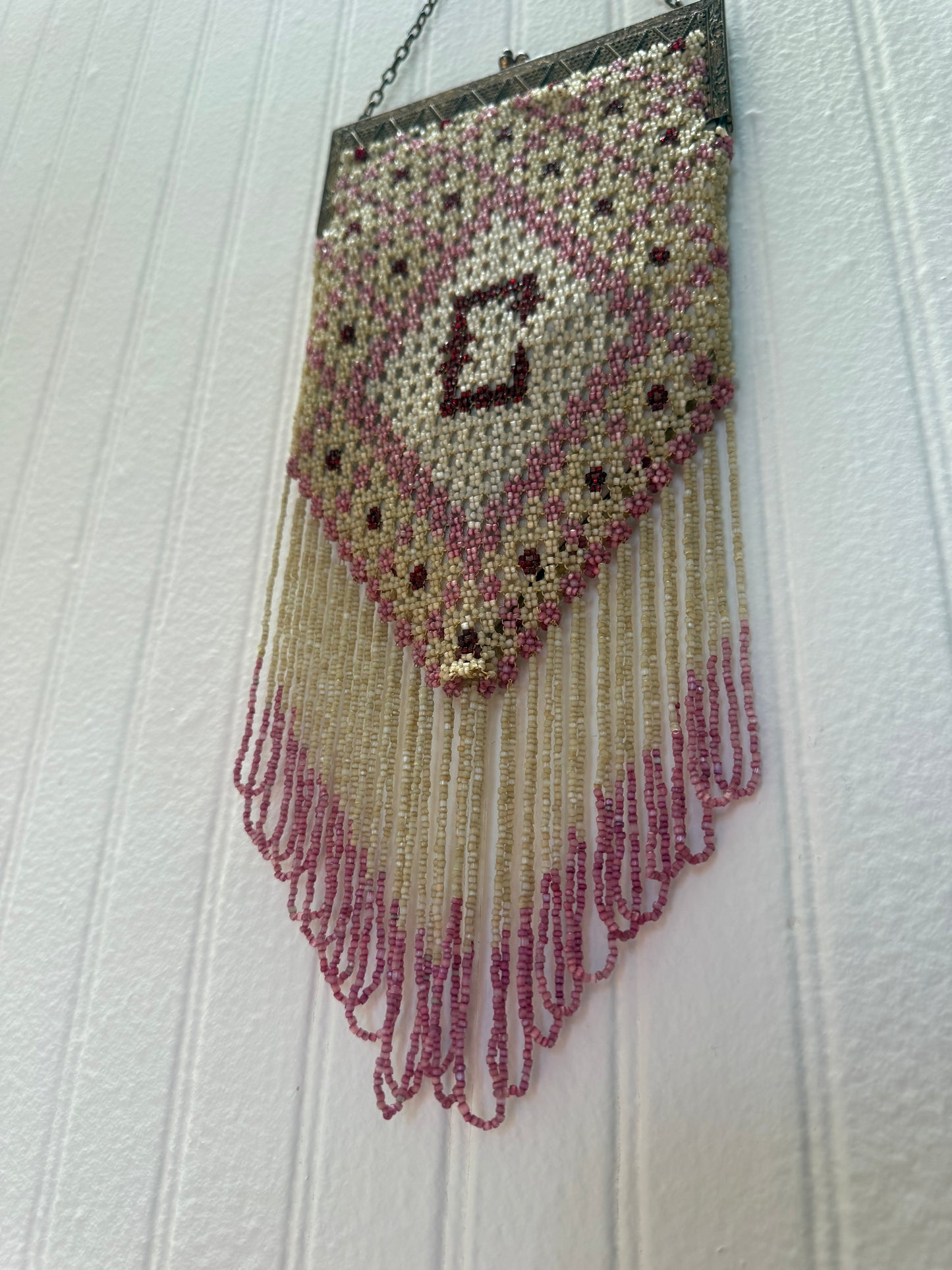 Antique "C" Beaded Bag