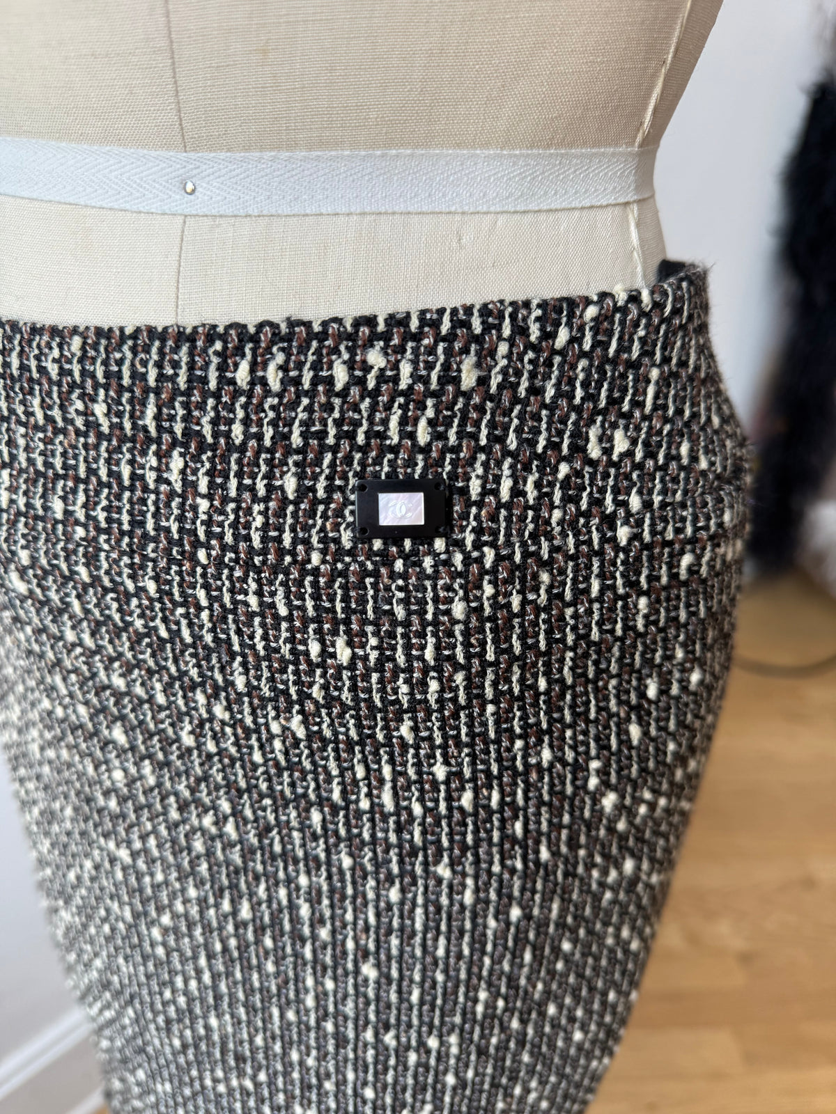 2003 Chanel Tweed Skirt Suit