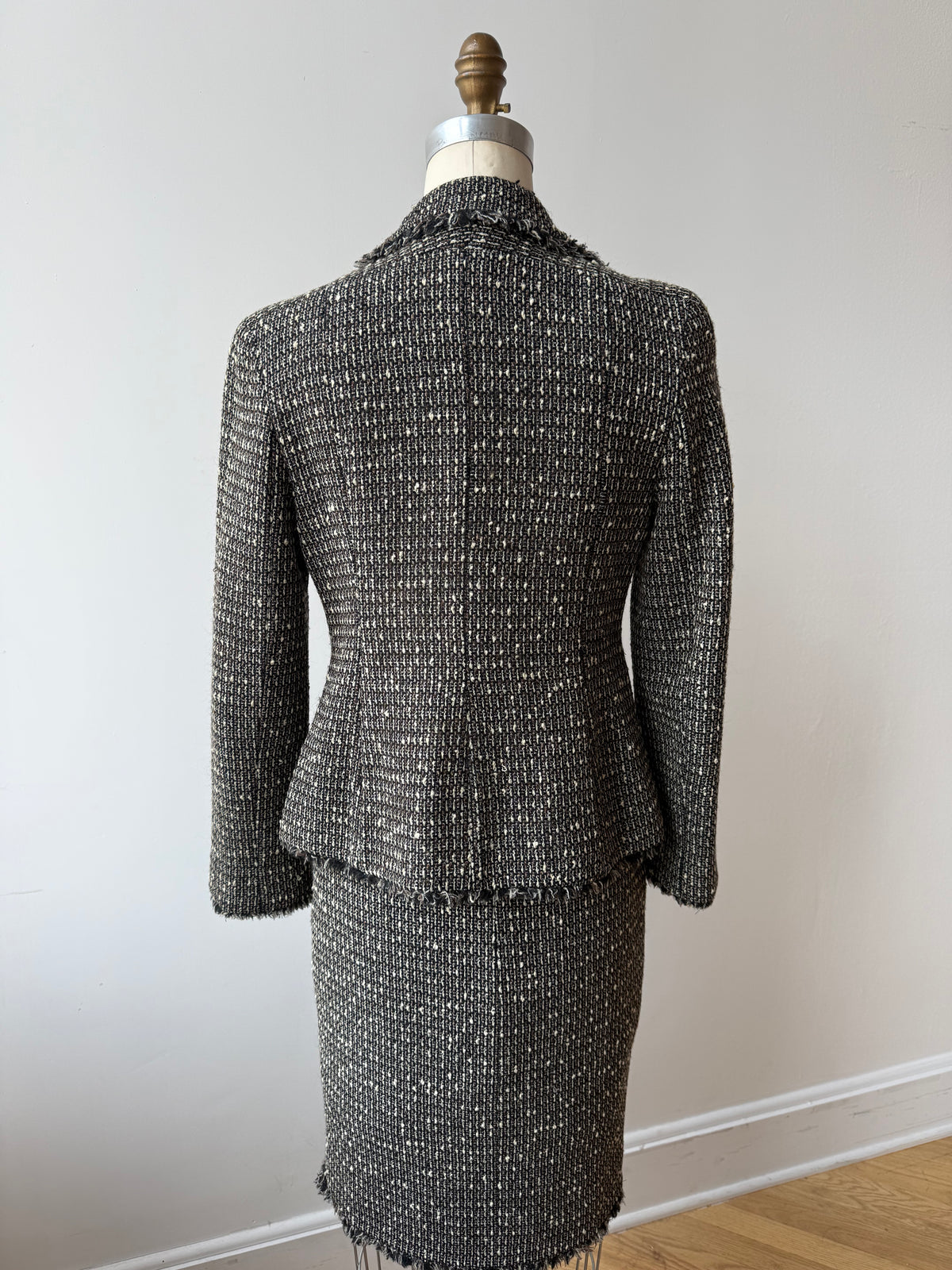 2003 Chanel Tweed Skirt Suit