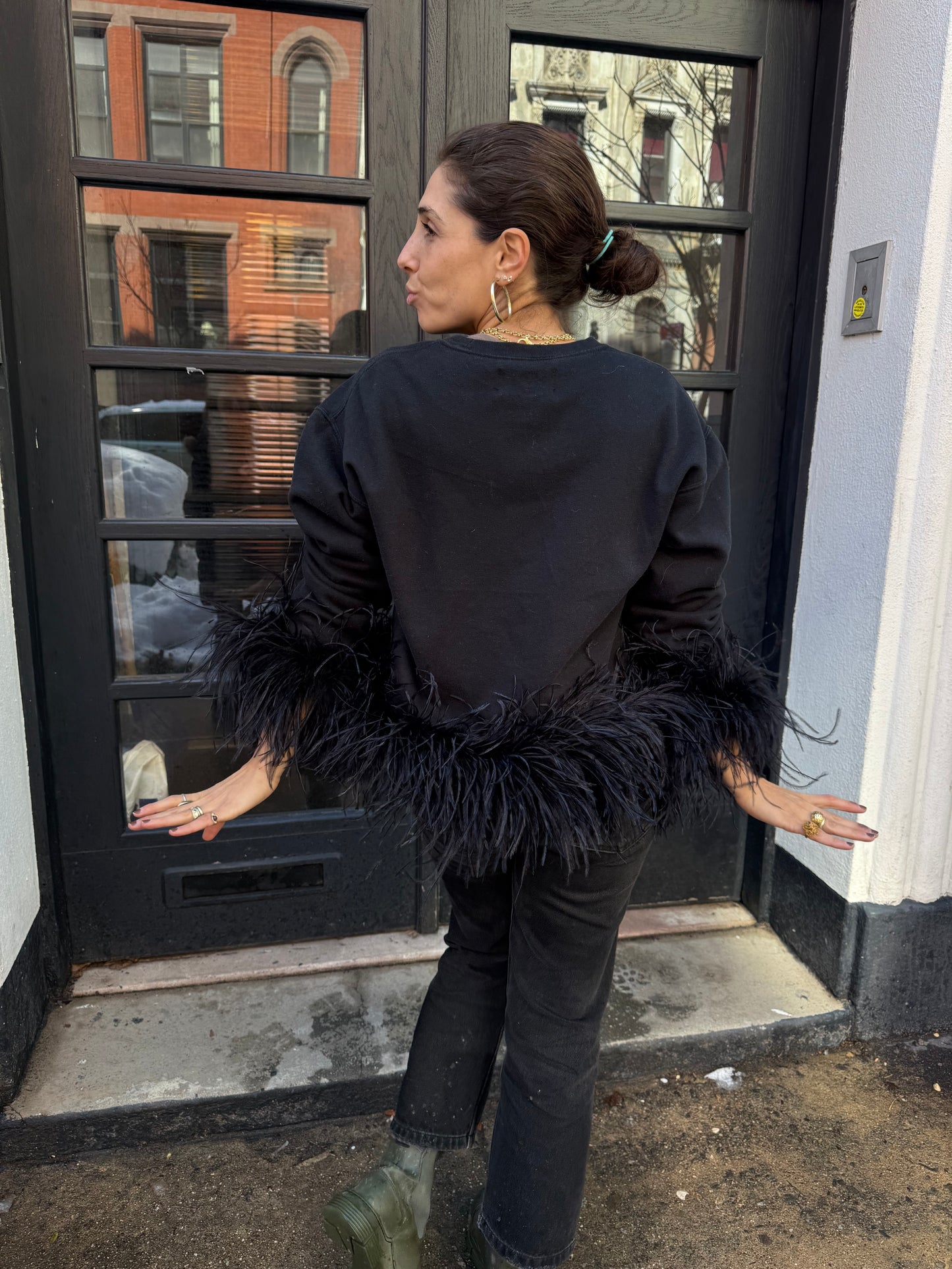 The Coco Sweatshirt - black & black