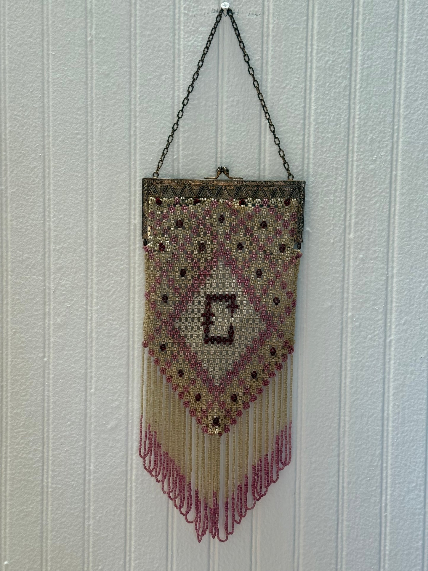 Antique "C" Beaded Bag