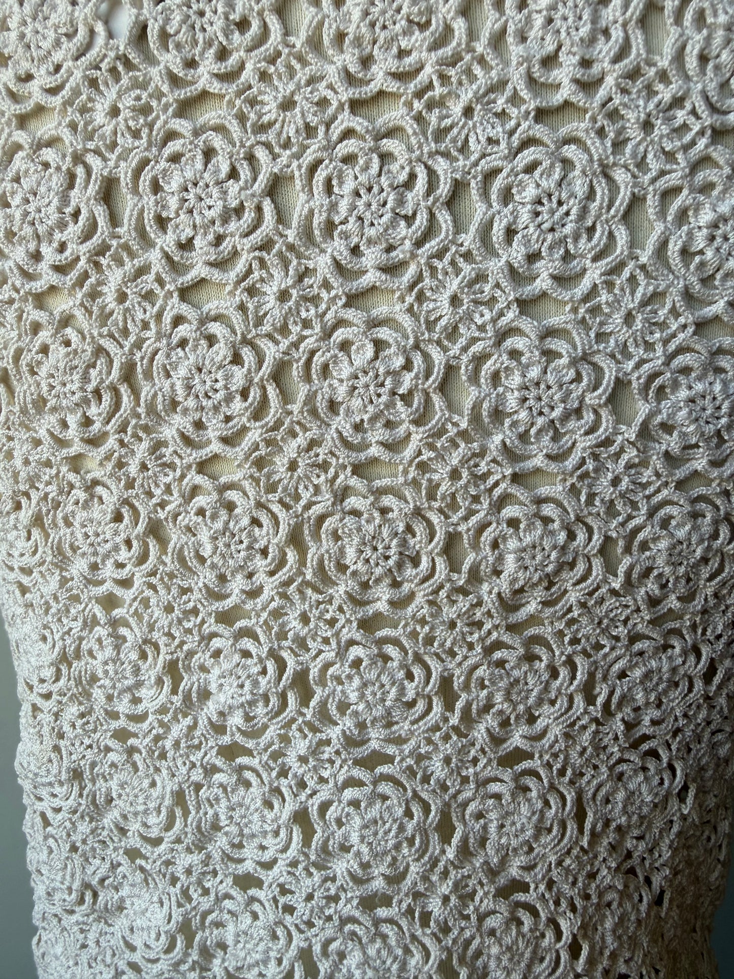 1980s Vintage Lim’s Crochet Vest